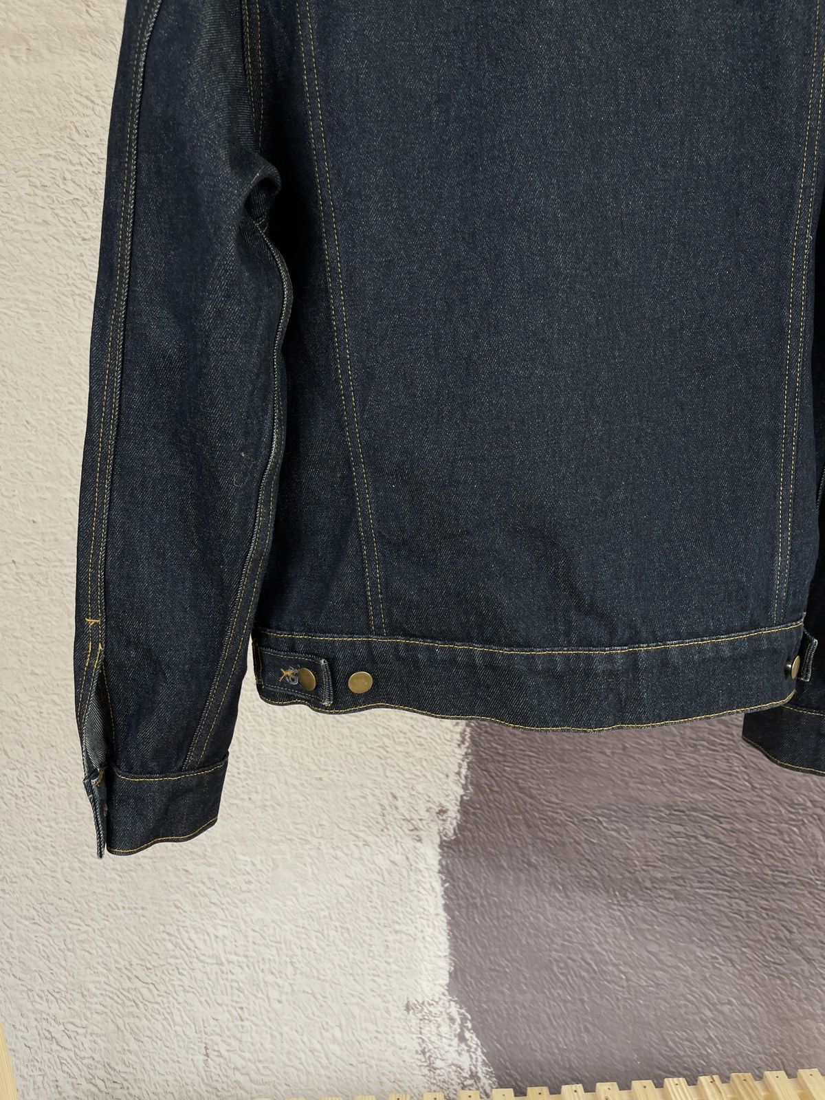 American Apparel American Apparel indigo blue denim trucker jacket made in US Size US M / EU 48-50 / 2 - 11 Thumbnail