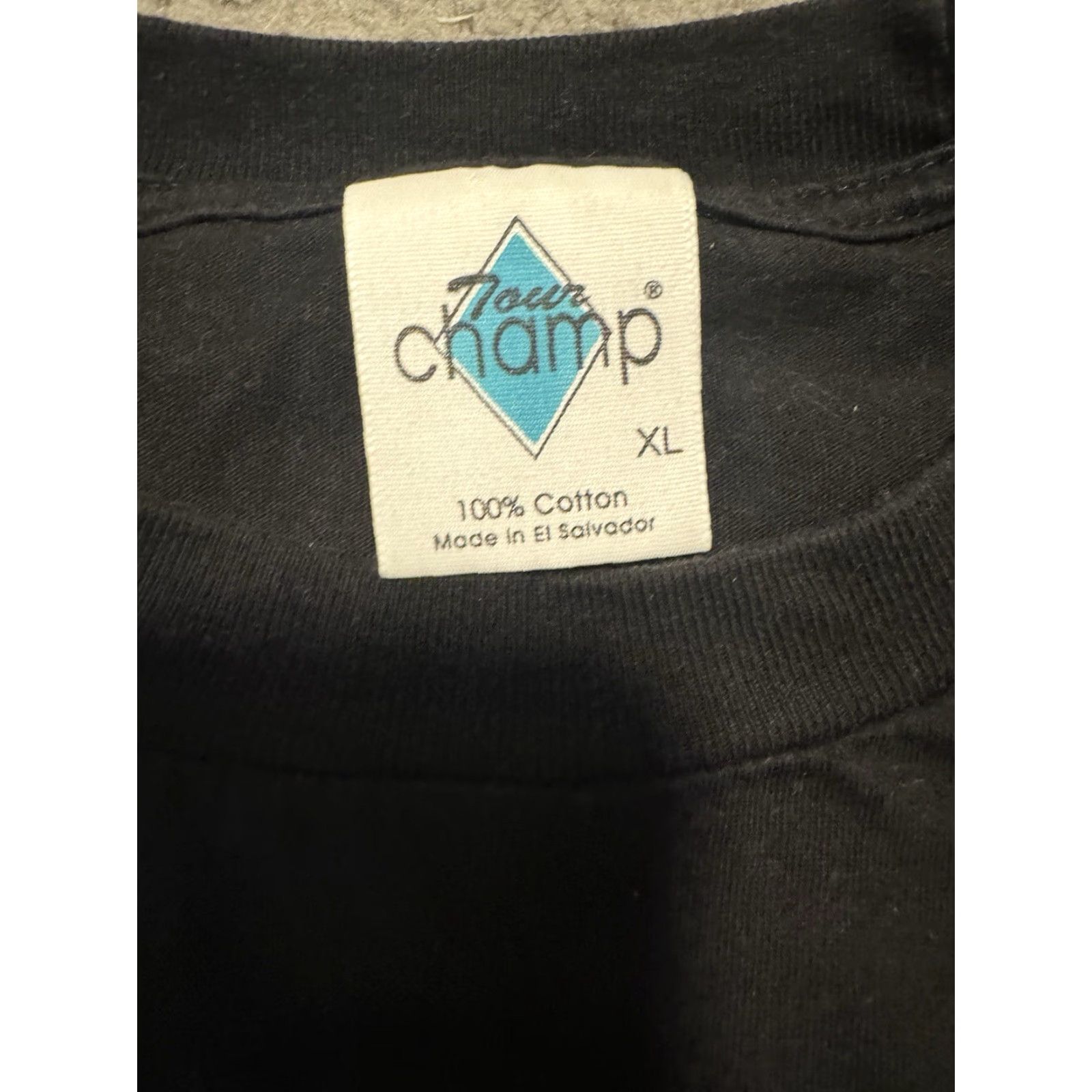 Vintage VINTAGE Star Trek T Shirt Tour Champ Men’s XL Black Ship Stars 1998 Paramount Size US XL / EU 56 / 4 - 6 Thumbnail