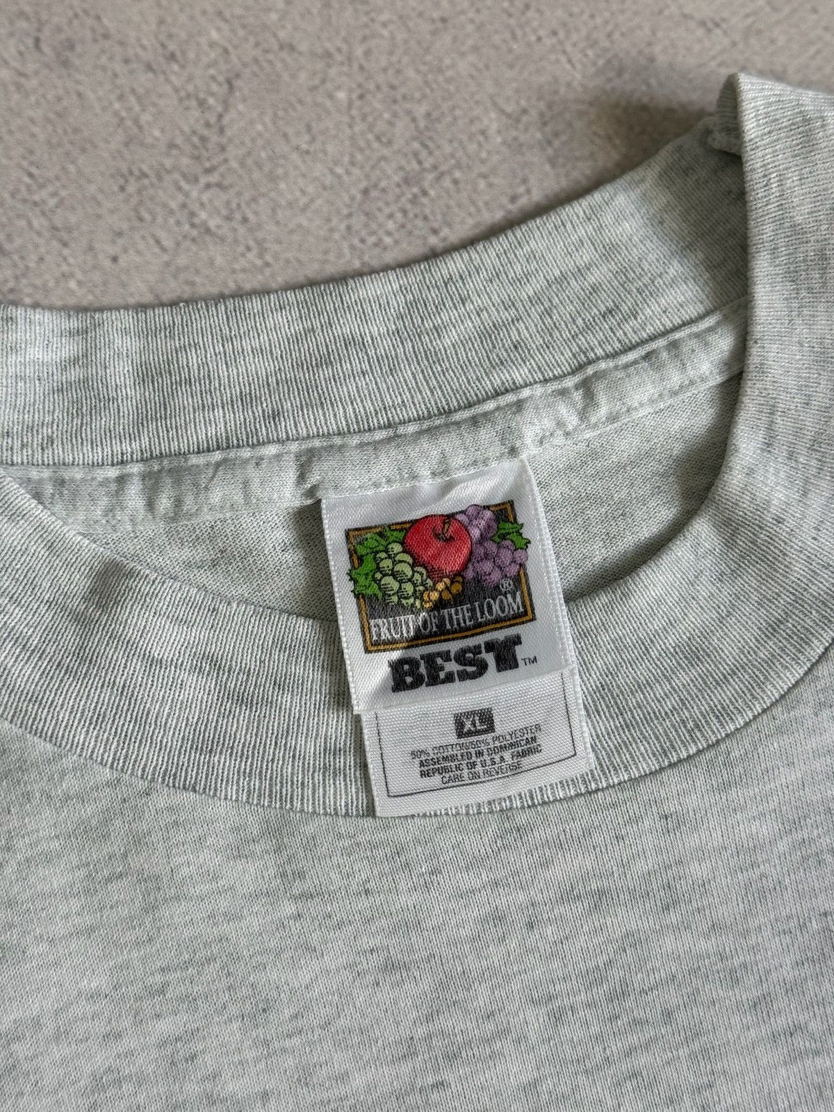 Fruit Of The Loom Vintage Snapple Beverages T Shirt Tee Big Logo Rare 80s Size US XL / EU 56 / 4 - 14 Thumbnail
