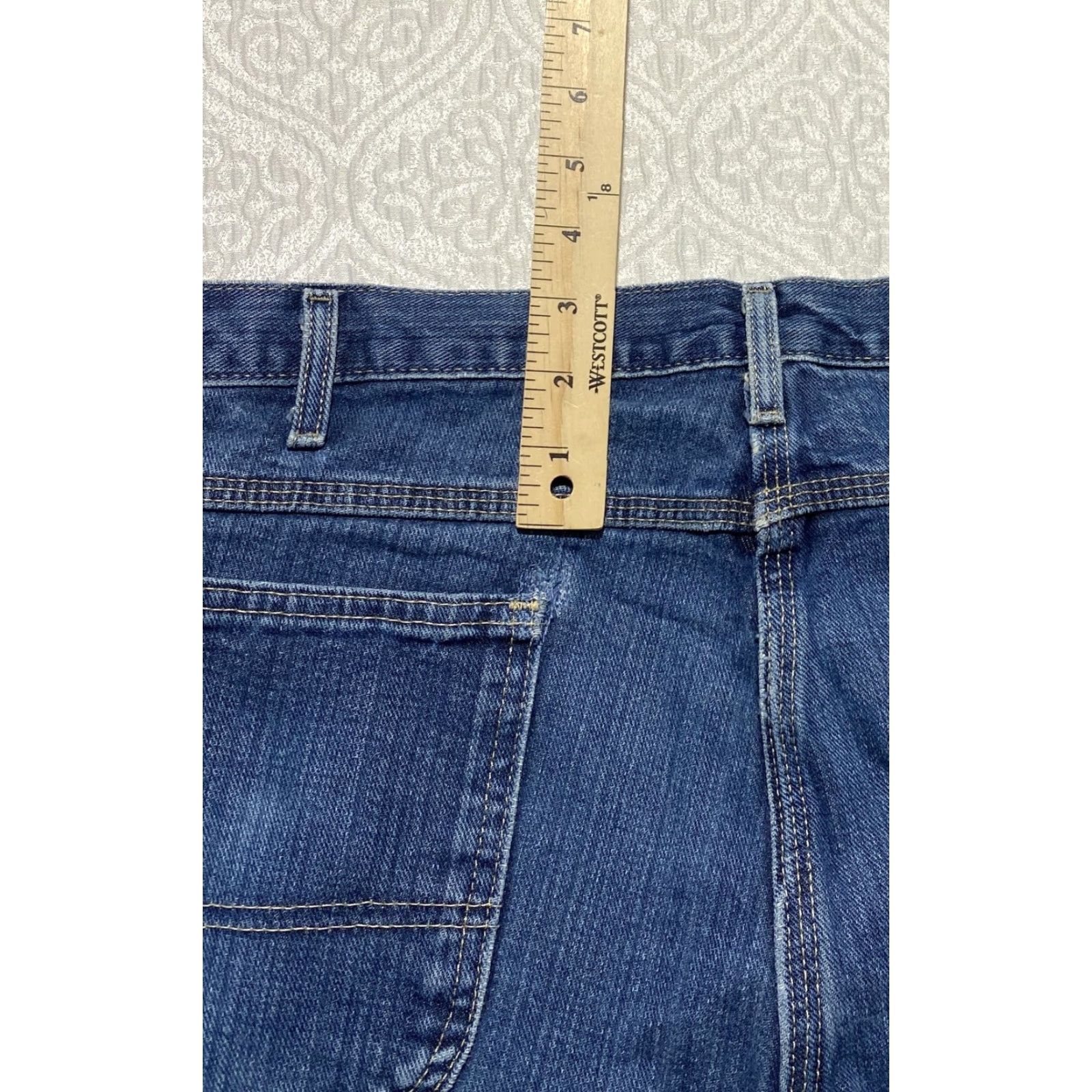 Dickies Dickies Carpenter Jeans Mens 38x28 Blue Relaxed Fit Workwear Hammer Loop Denim Jeans Mens Blue Dickies Carpenter Size US 38 / EU 54 - 3 Thumbnail