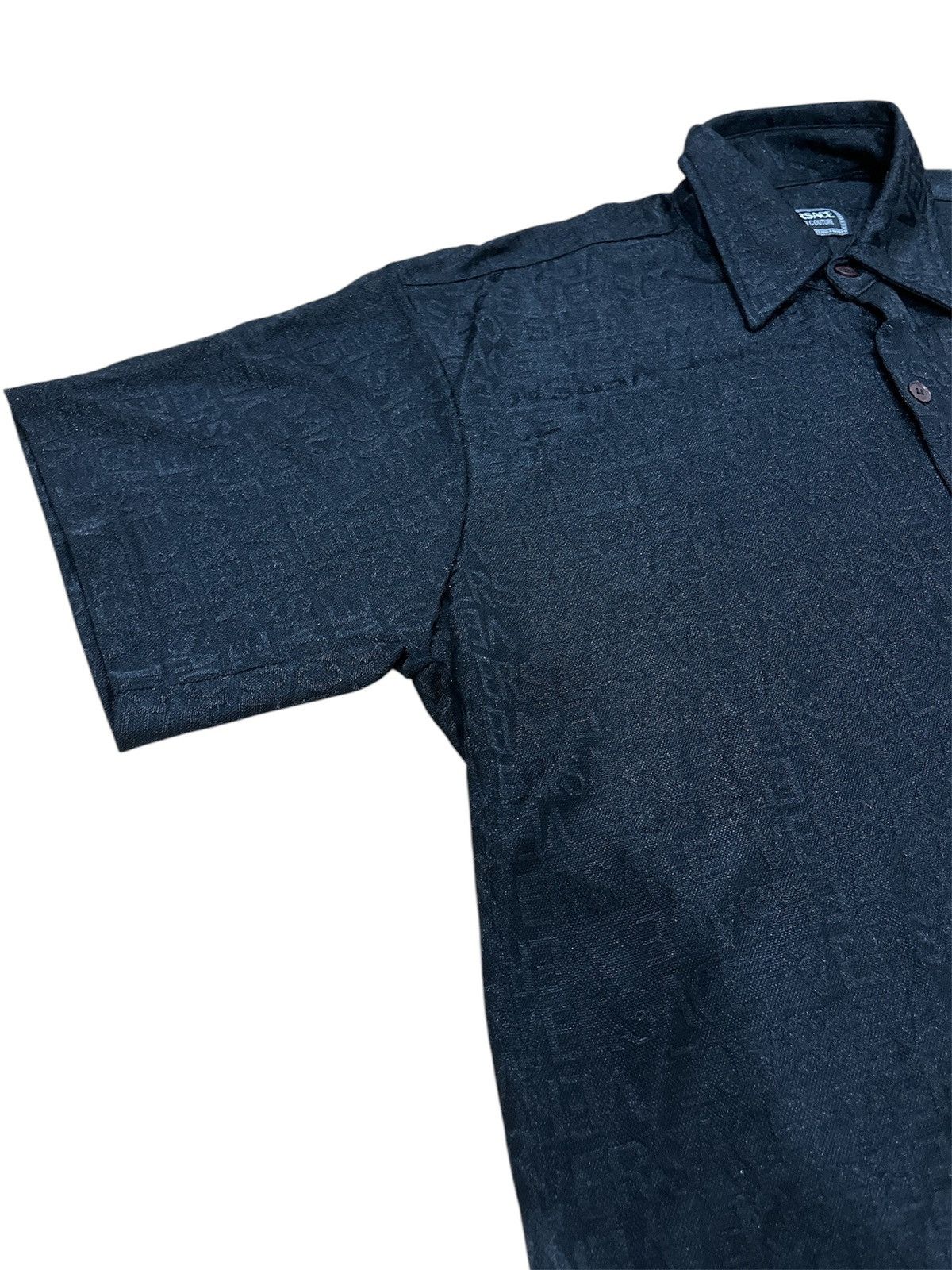 Versace × Versace Jeans Couture Versace Monogram Button Shirt Size US L / EU 52-54 / 3 - 6 Thumbnail
