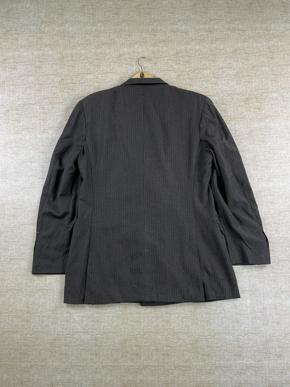 Christian Dior Monsieur Vintage Christian Dior Double Collar Harringbone Wool Blazer Size US M / EU 48-50 / 2 - 4 Thumbnail