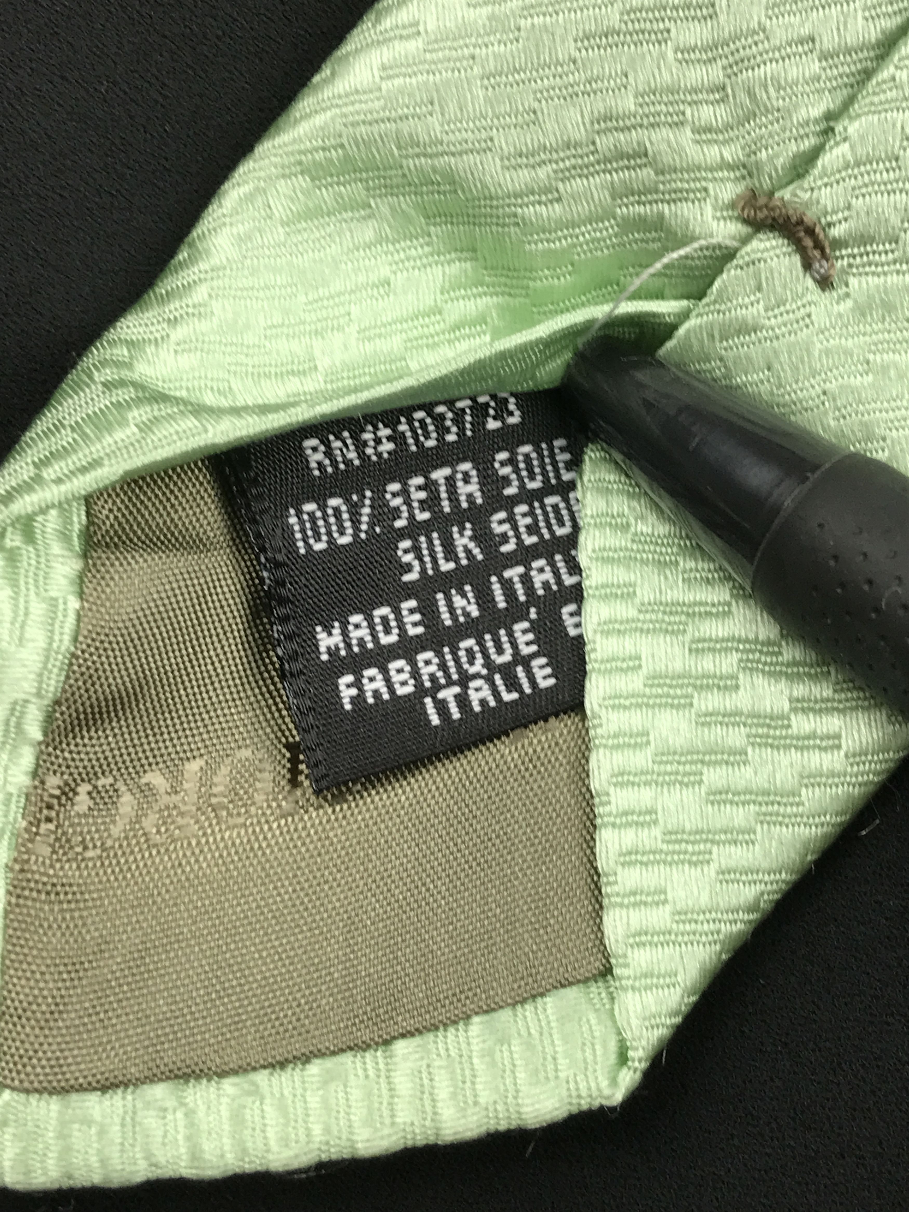 Giorgio Armani × Vintage Vintage Giorgio Armani Silk Necktie Size ONE SIZE - 7 Thumbnail