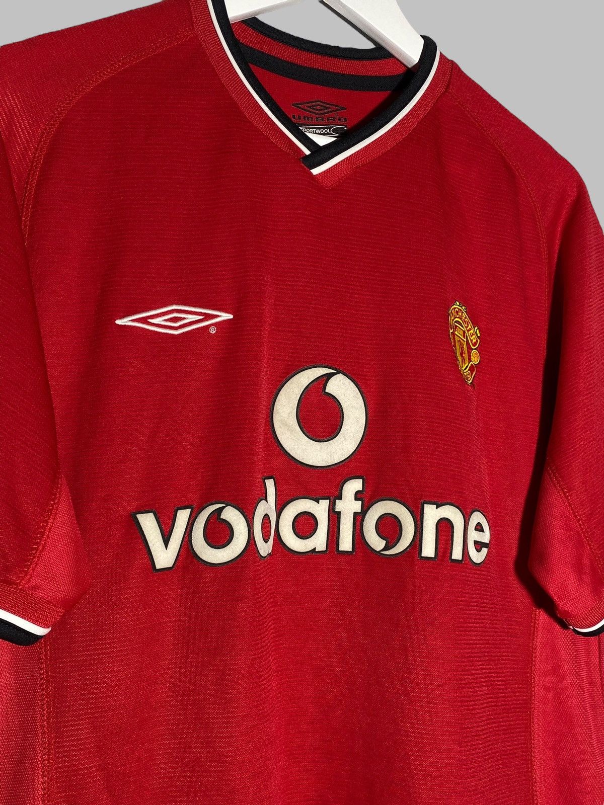Umbro Vintage Umbro Manchester United 2000/01 Home Football Shirt Size US M / EU 48-50 / 2 - 4 Thumbnail