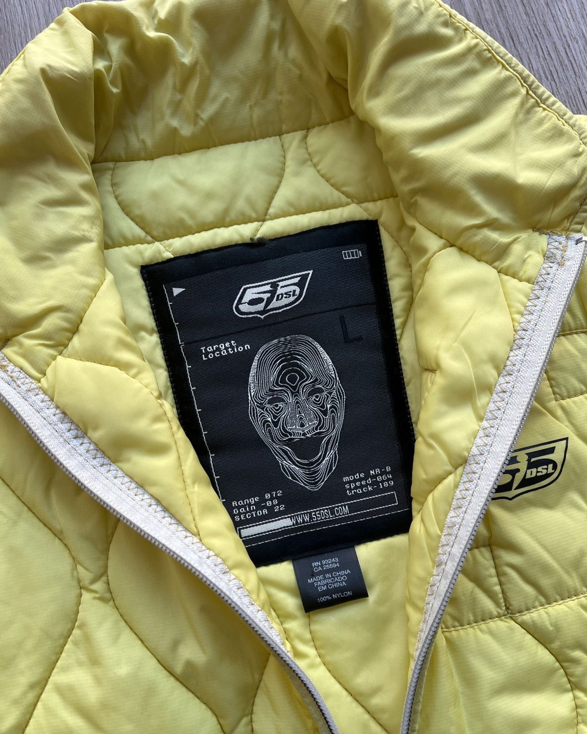 Diesel Diesel 55 Multicolor Nylon Vest Size US L / EU 52-54 / 3 - 8 Thumbnail