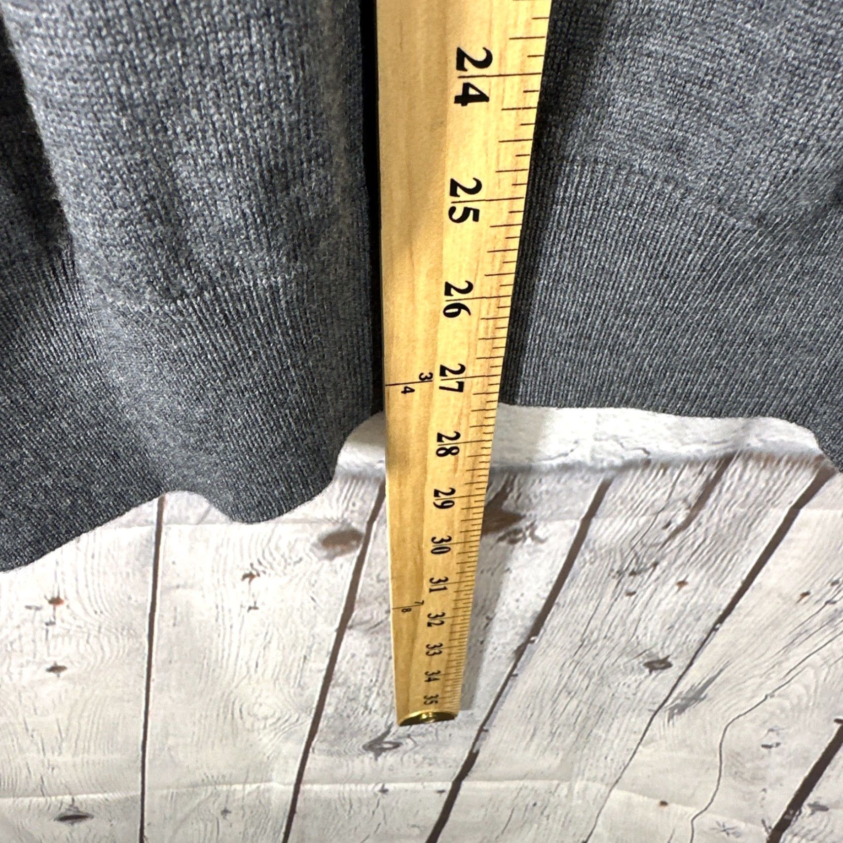 Peter Millar Peter Millar Sweater Mens 2XL Gray Merino Wool V Neck Golf Eagle Crest Size US XXL / EU 58 / 5 - 7 Thumbnail