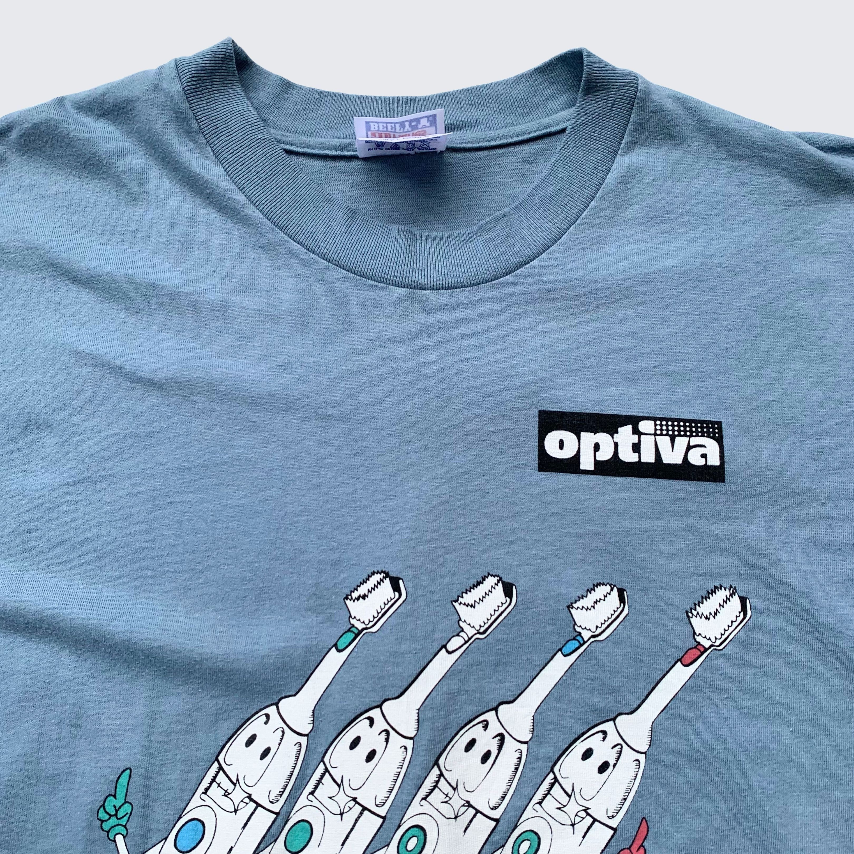 Vintage Vintage 1990s Sonicare Optiva Toothbrush Promo Tee Size US L / EU 52-54 / 3 - 2 Thumbnail