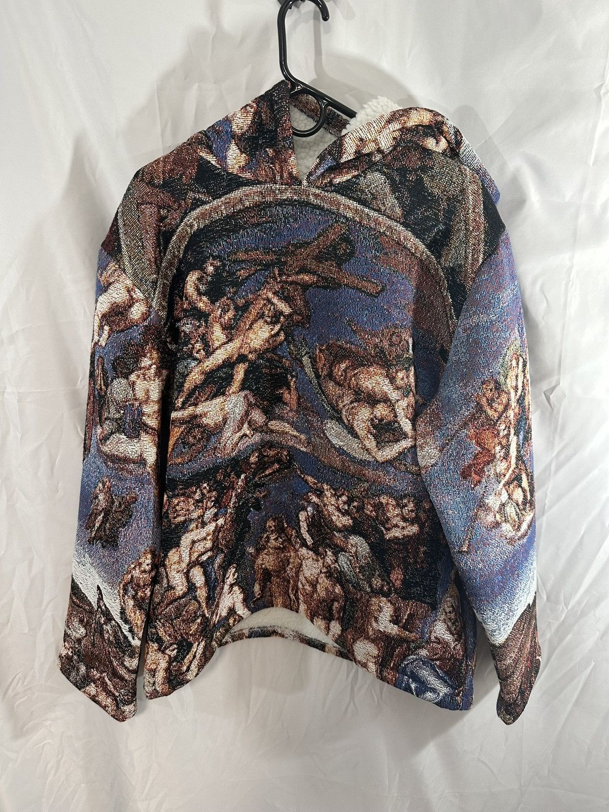 Vintage Vintage Sherpa Hoodie Size US L / EU 52-54 / 3 - 3 Thumbnail