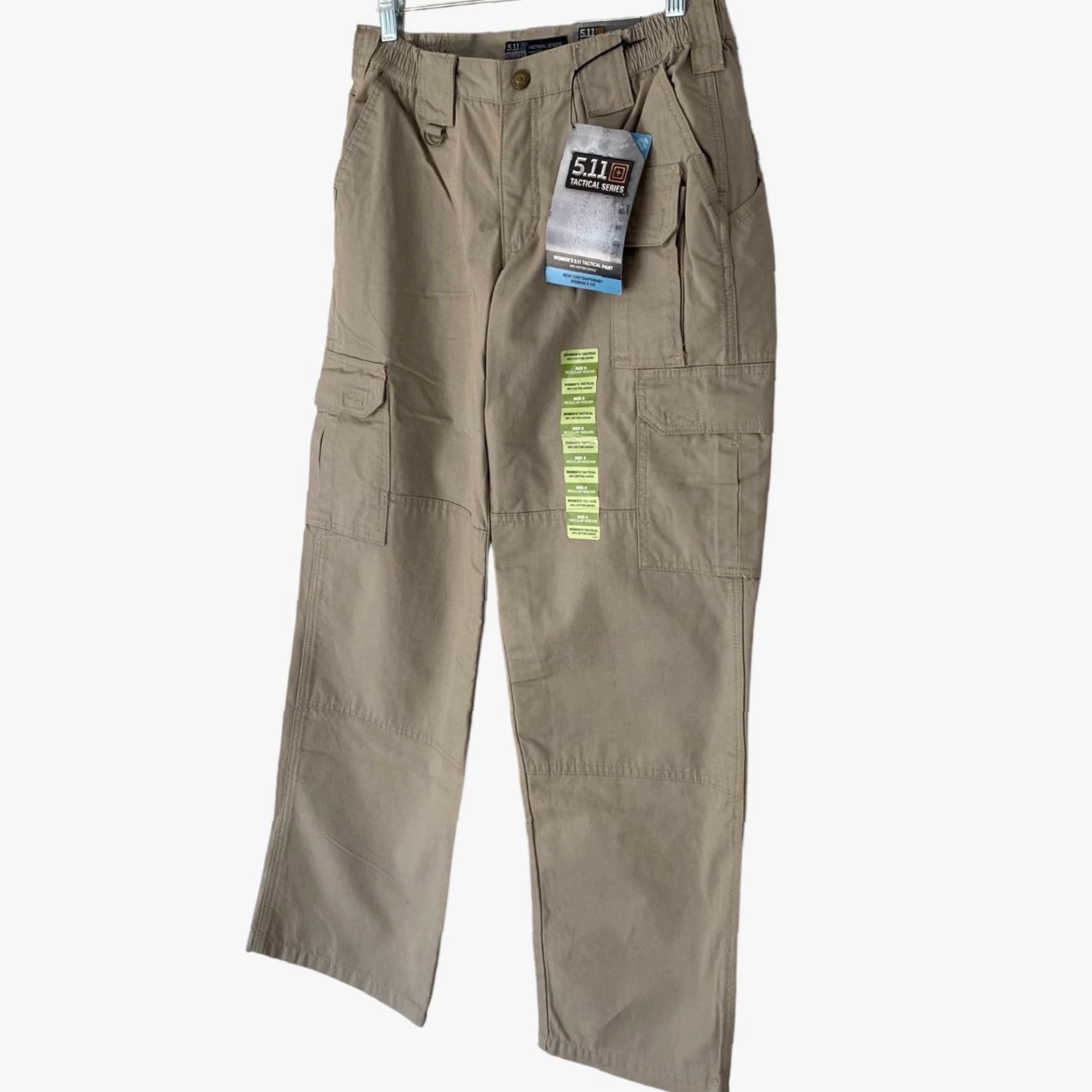 Vintage VINTAGE 5.11 Tactical Cotton Canvas Cargo Pants Women Size 8 Khaki Workwear Casual Size 30" / US 8 / IT 44 - 2 Thumbnail