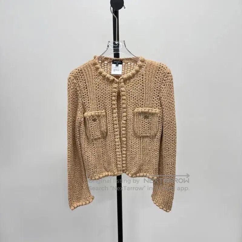 Chanel Chanel Light Purple Cotton Cardigan for Women . Size XS / US 0-2 / IT 36-38 - 1 Thumbnail