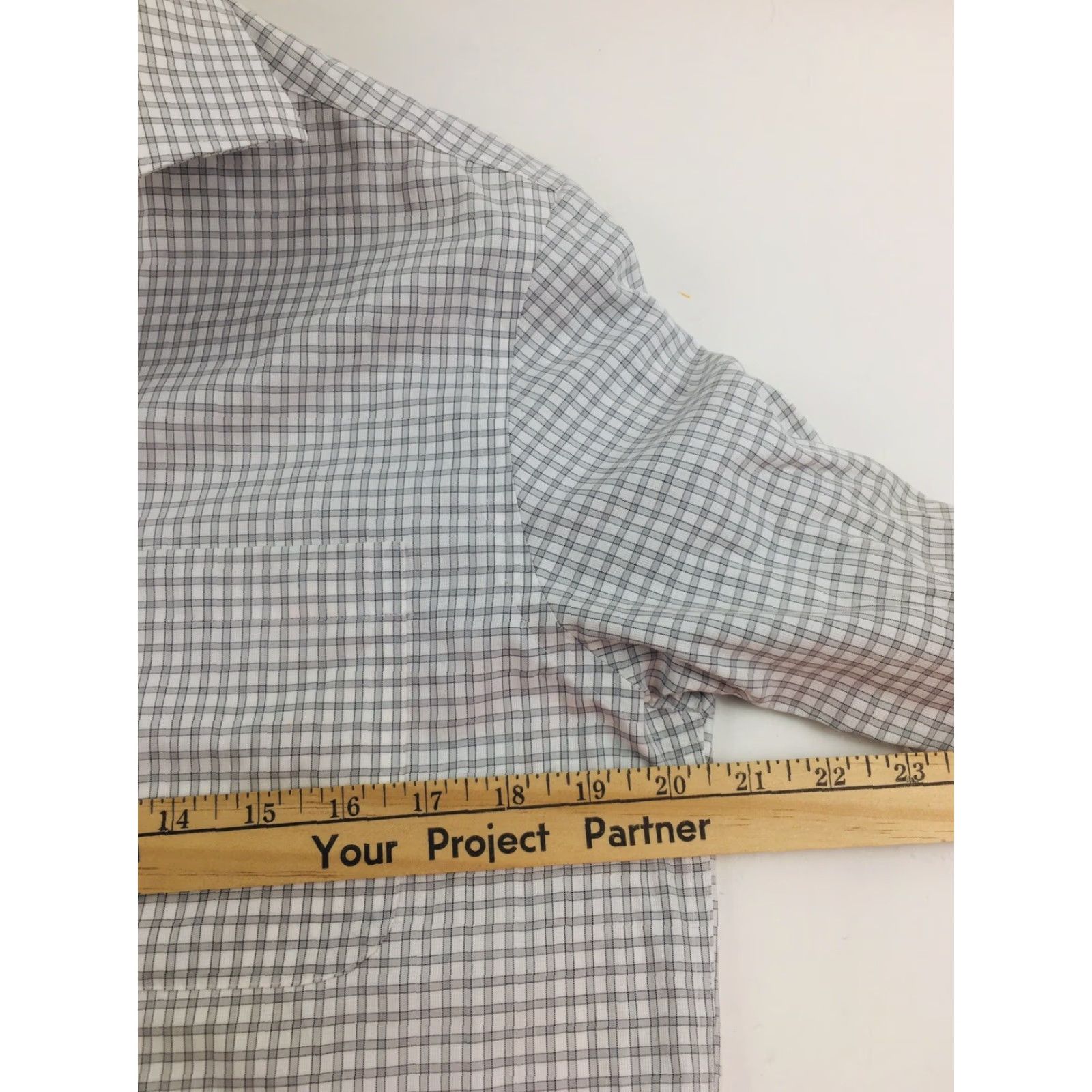 Joseph Abboud Joseph Abboud Shirt Men’s Size 15.5 32/33 Button Up Checked Long Sleeve Pocket Shirt Size US L / EU 52-54 / 3 - 5 Thumbnail