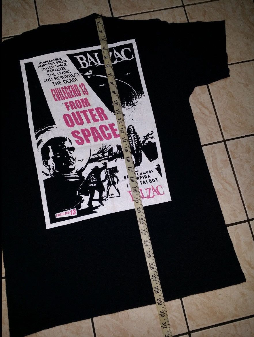 Band Tees VINTAGE 90'S BALZAC,JAPAN PUNK ROCK BAND PROMO ALBUM T SHIRT Size US M / EU 48-50 / 2 - 5 Thumbnail