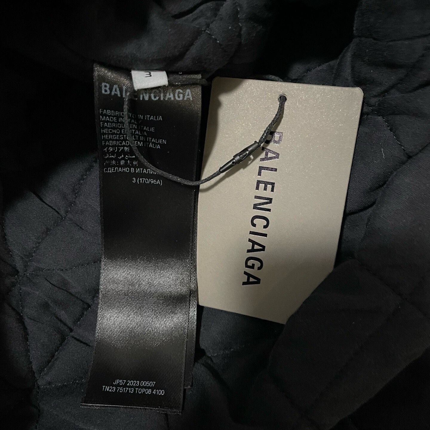 Balenciaga Balenciaga Hooded Cotton Jacket with Pockets Size US L / EU 52-54 / 3 - 5 Thumbnail
