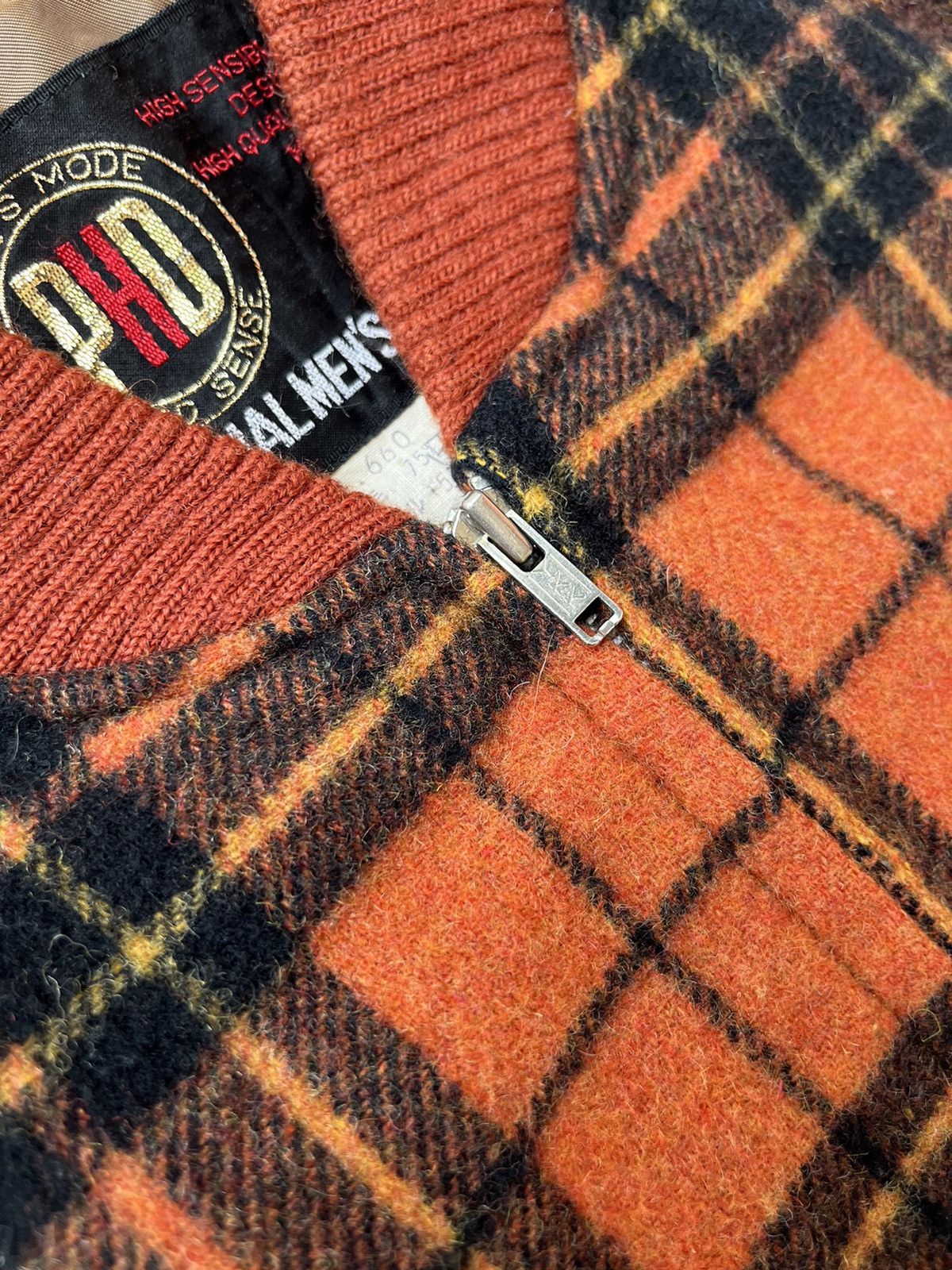 Japanese Brand Vtg Wool Jacket Zip Up Size US M / EU 48-50 / 2 - 8 Thumbnail