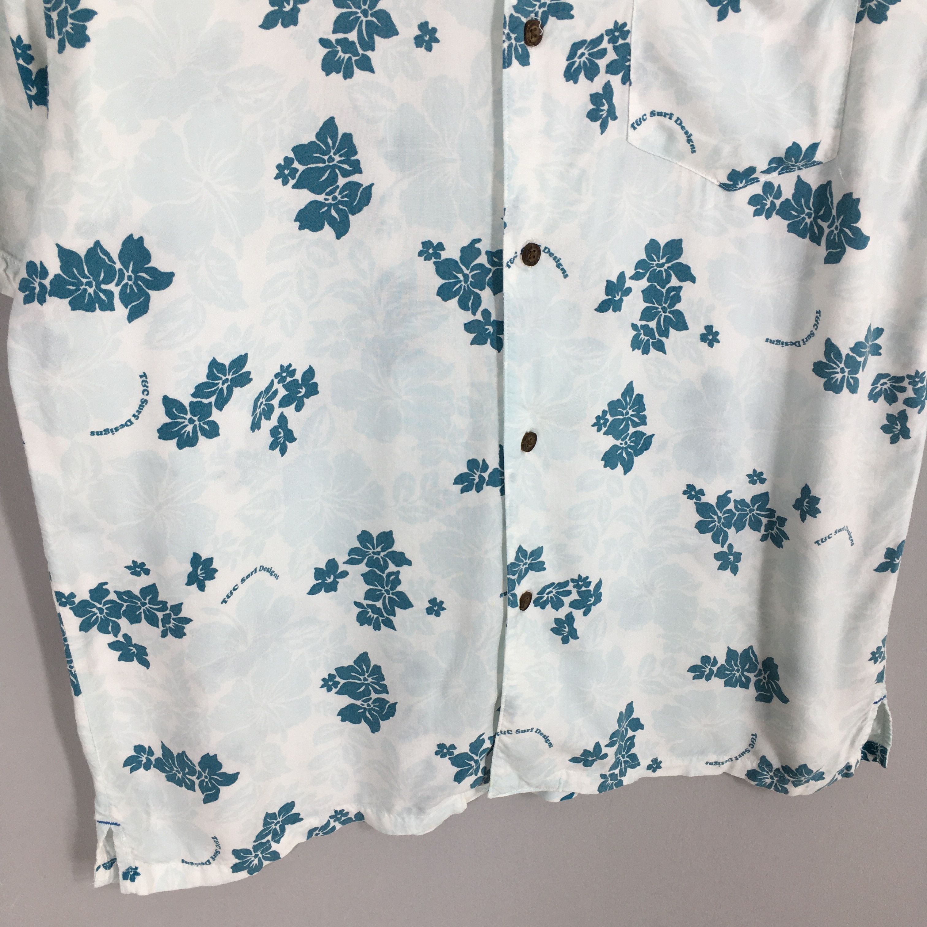 Other Vintage T&C Surf Designs Hibiscus Flower Tropical Hawaii Size US L / EU 52-54 / 3 - 4 Thumbnail