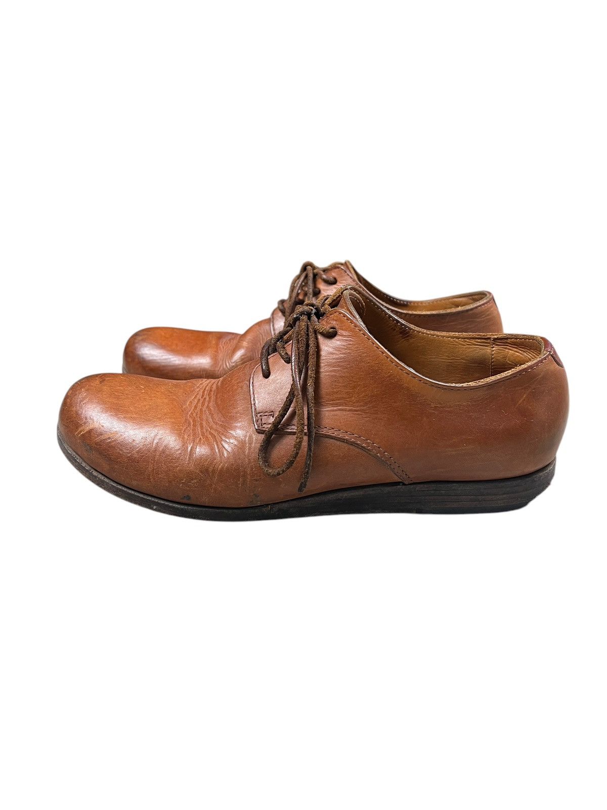 Attachment × Japanese Brand × Kazuyuki Kumagai Attachment Kazuyuki Kumagai Attachment Guidi Fiore Leather Shoes Size US 8 / EU 41 - 5 Thumbnail
