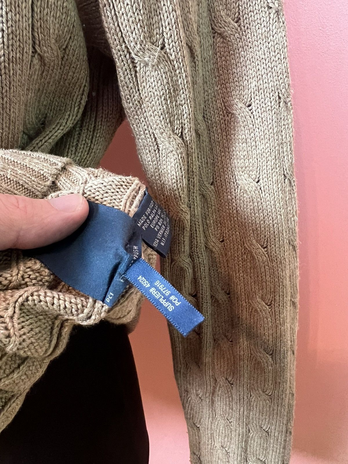 Polo Ralph Lauren Polo Ralph Lauren silk sweater knit mini logo sale Size US L / EU 52-54 / 3 - 6 Thumbnail
