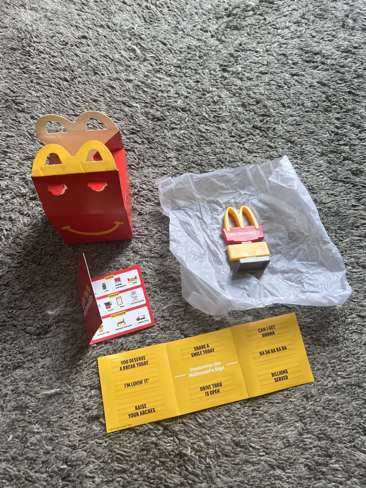 Hypebeast 2025 Lil McDonald’s McDonald’s Sign Miniature Size ONE SIZE - 1 Thumbnail