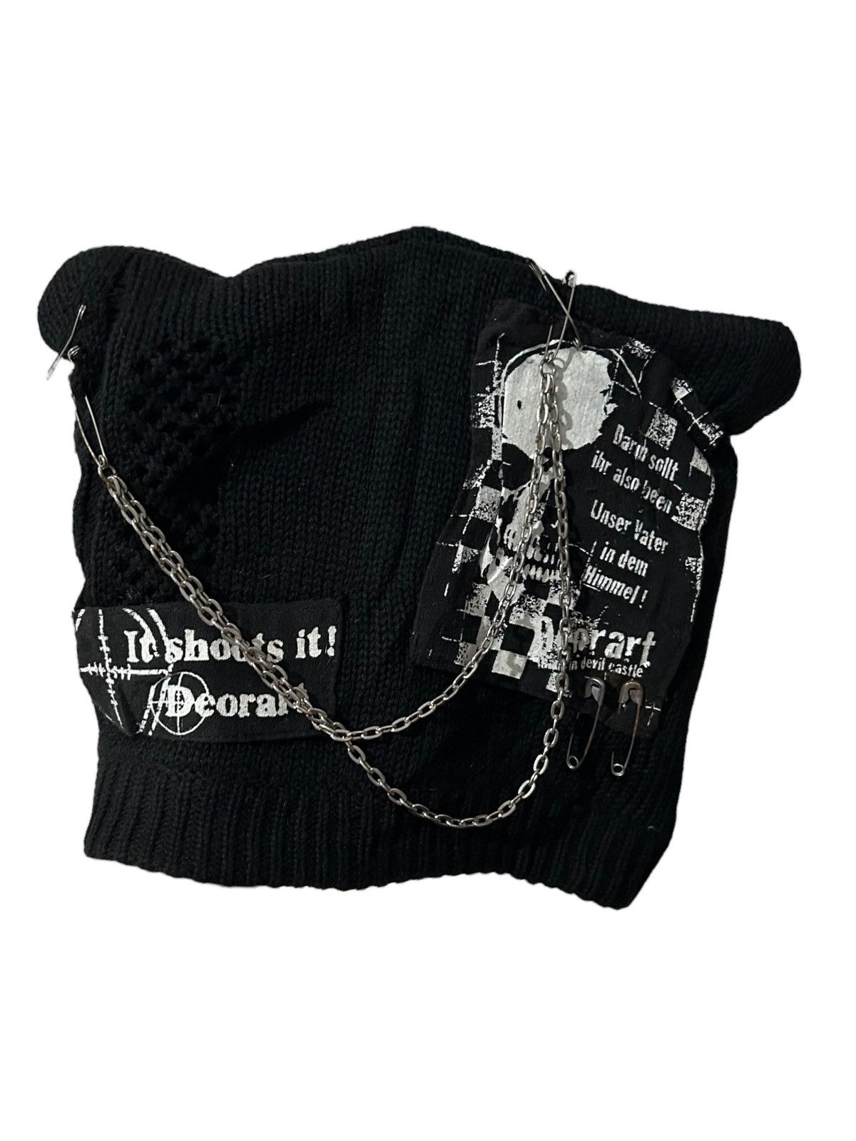 If Six Was Nine MADE IN DEVIL Deorart Crazy Punk Bondage Beanie Hats RARE 🎌☠️ Size ONE SIZE - 1 Thumbnail