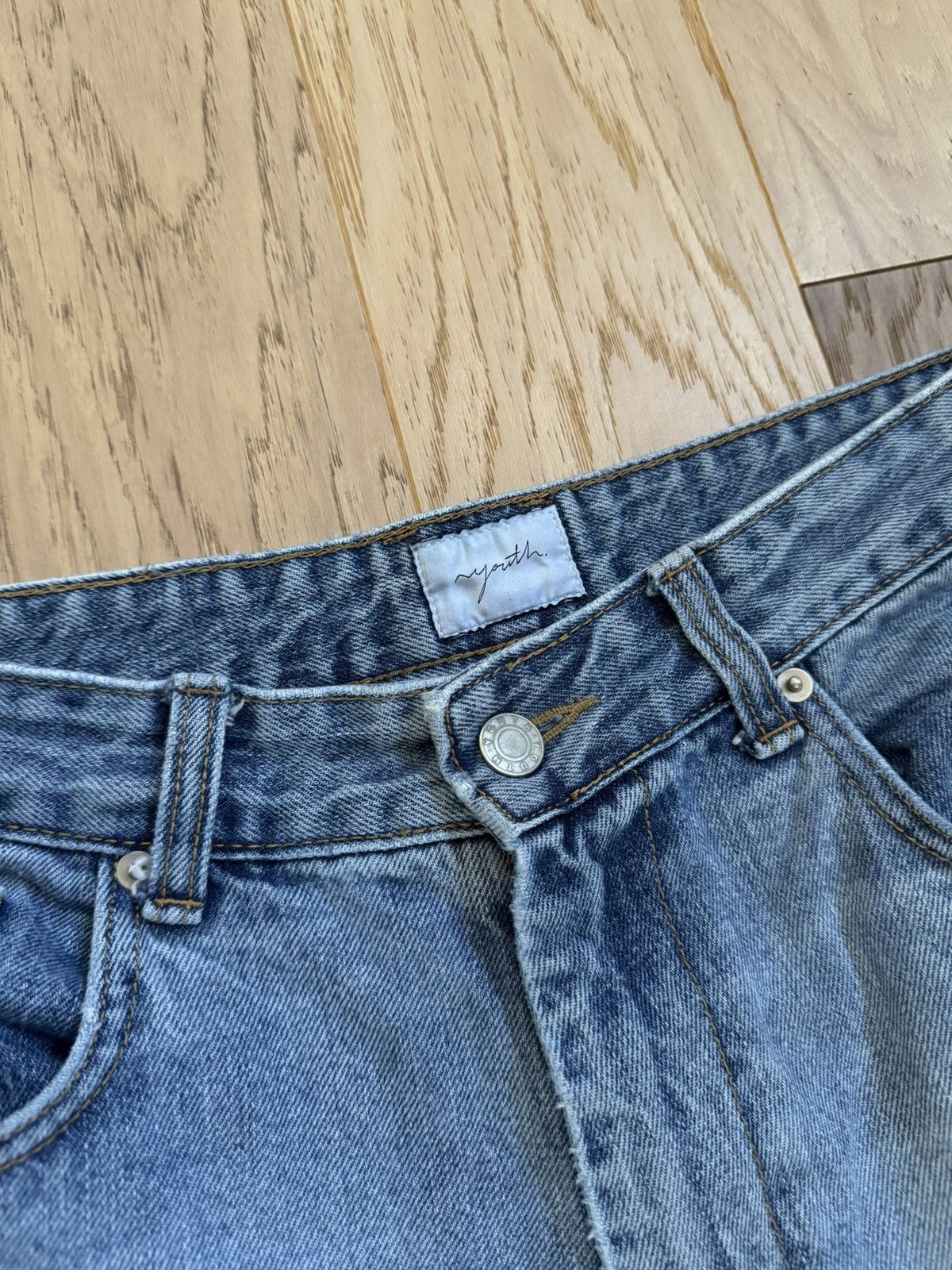 Japanese Brand Youth Lab Korea Jeans Size US 31 - 3 Thumbnail