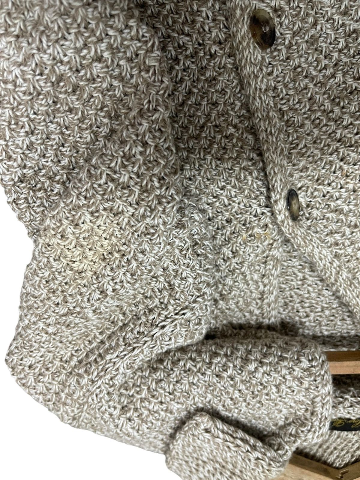 Loro Piana Loro Piana Knitted Pattern Jacket Size S / US 4 / IT 40 - 13 Thumbnail