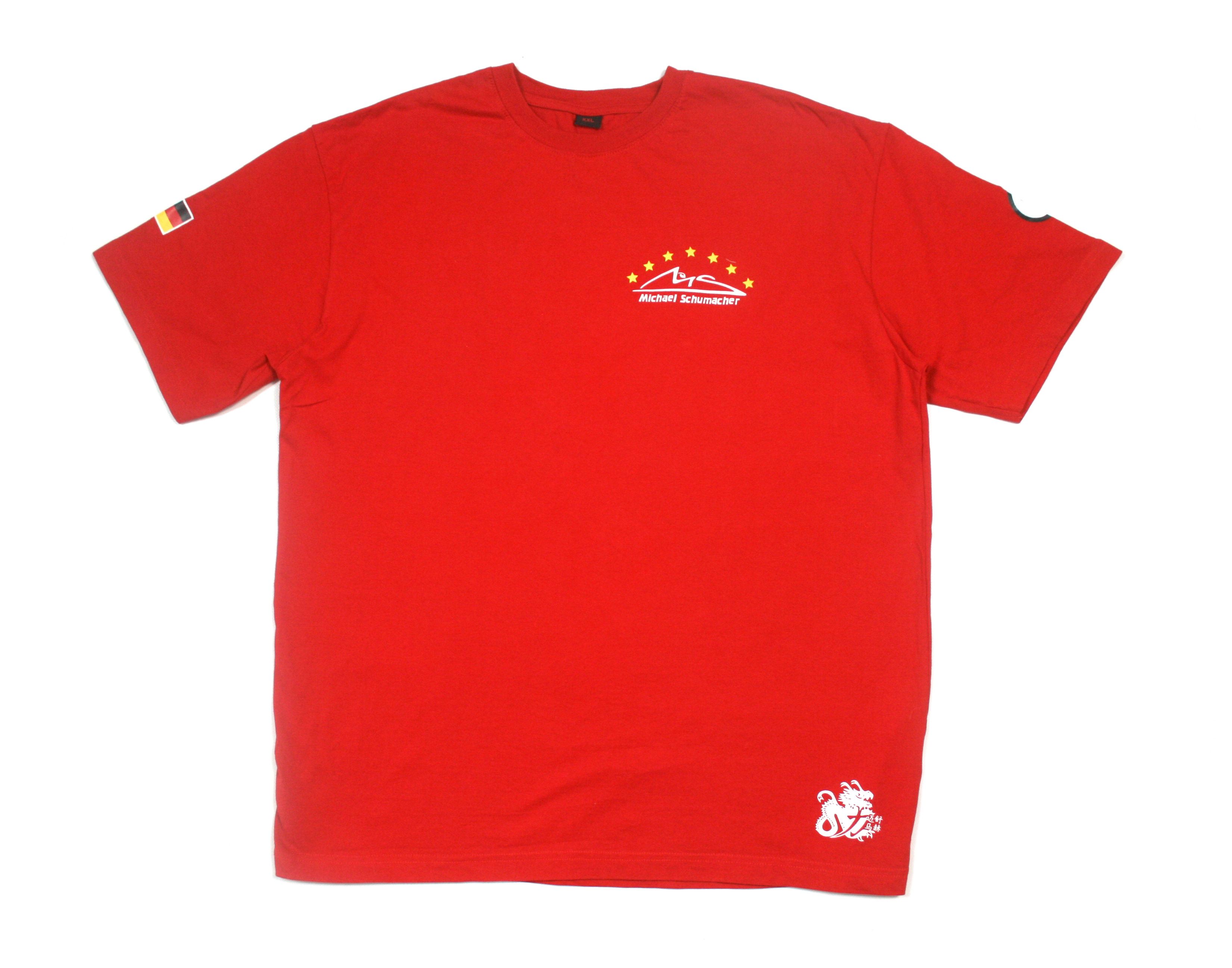 Ferrari 00S Michael Schumacher Logo Germany T-Shirt Vintage Size US XXL / EU 58 / 5 - 1 Thumbnail