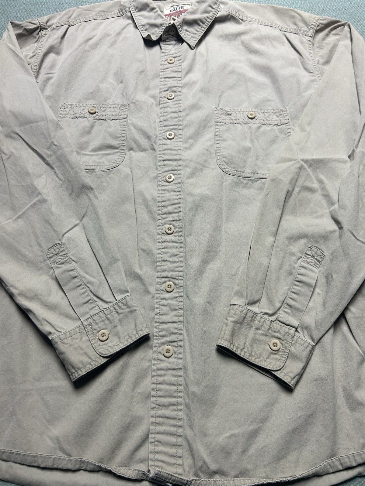 Eddie Bauer Eddie Bauer sport shop button shirt outdoor safari XL tall Size US XL / EU 56 / 4 - 2 Thumbnail