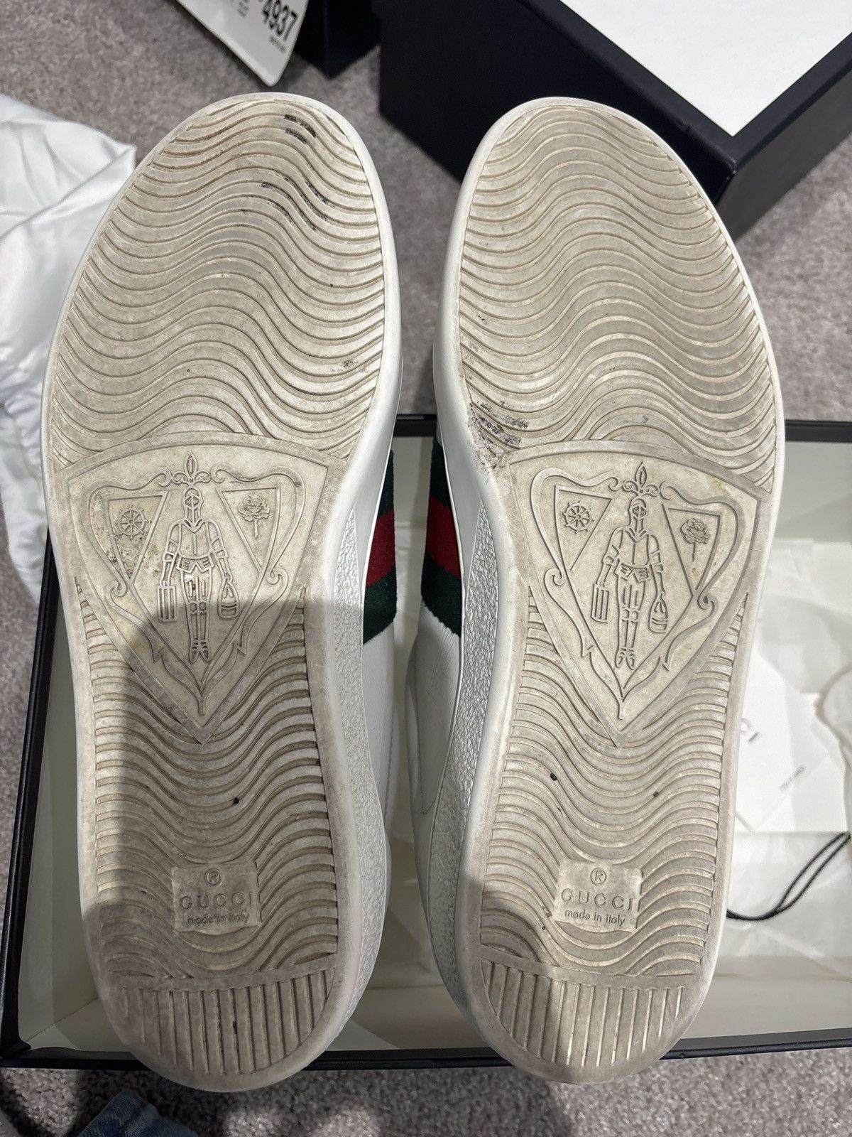 Gucci Gucci ace bee sneakers Size US 10.5 / EU 43-44 - 5 Thumbnail