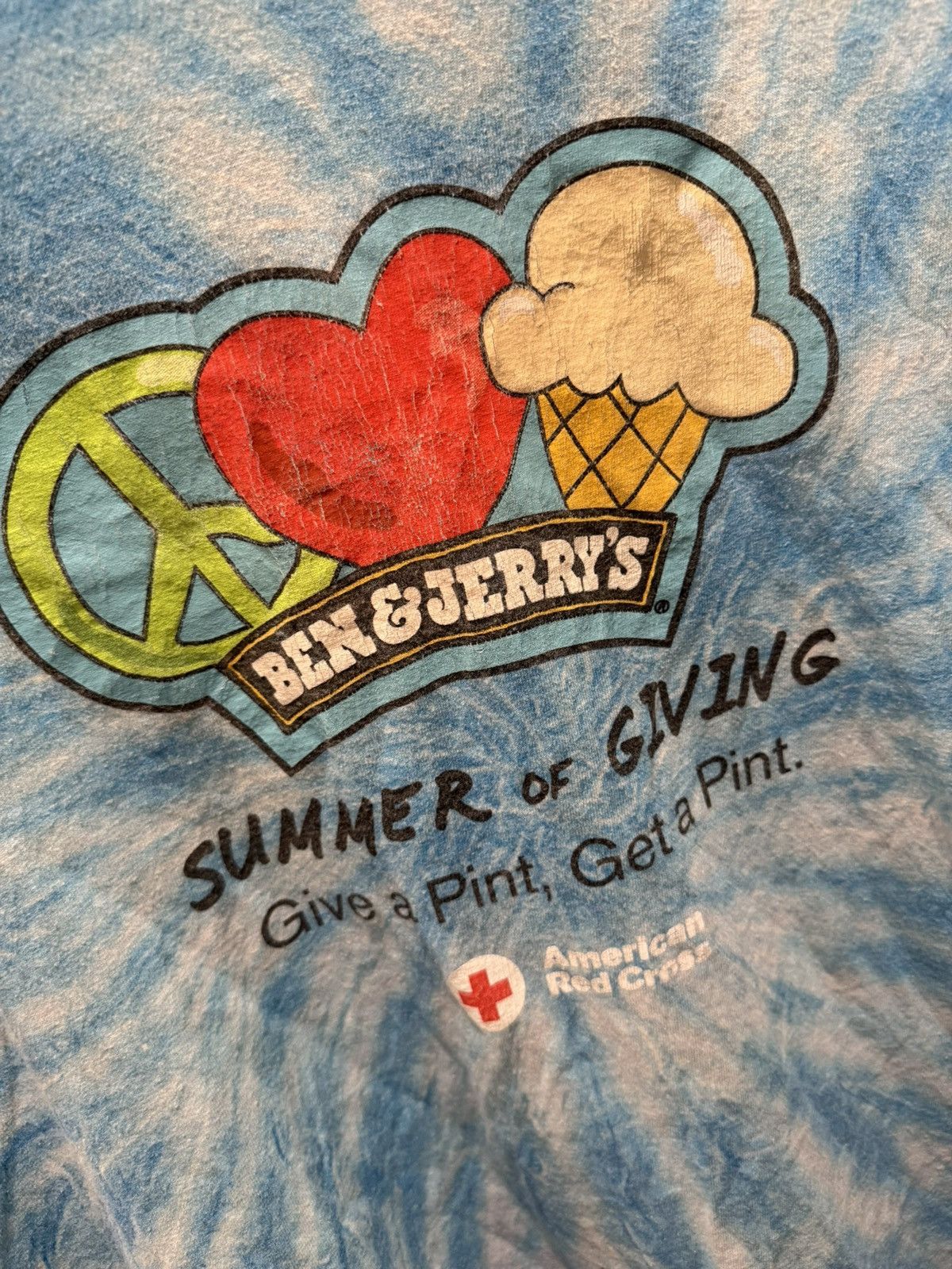 Vintage SICK FADED BEN AND JERRYS TEE Size US XL / EU 56 / 4 - 2 Thumbnail