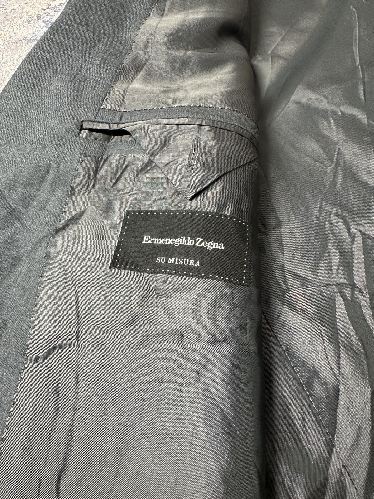 Ermenegildo Zegna Men's Ermenegildo Zegna Su Misura Blazer Size 46R - 5 Thumbnail