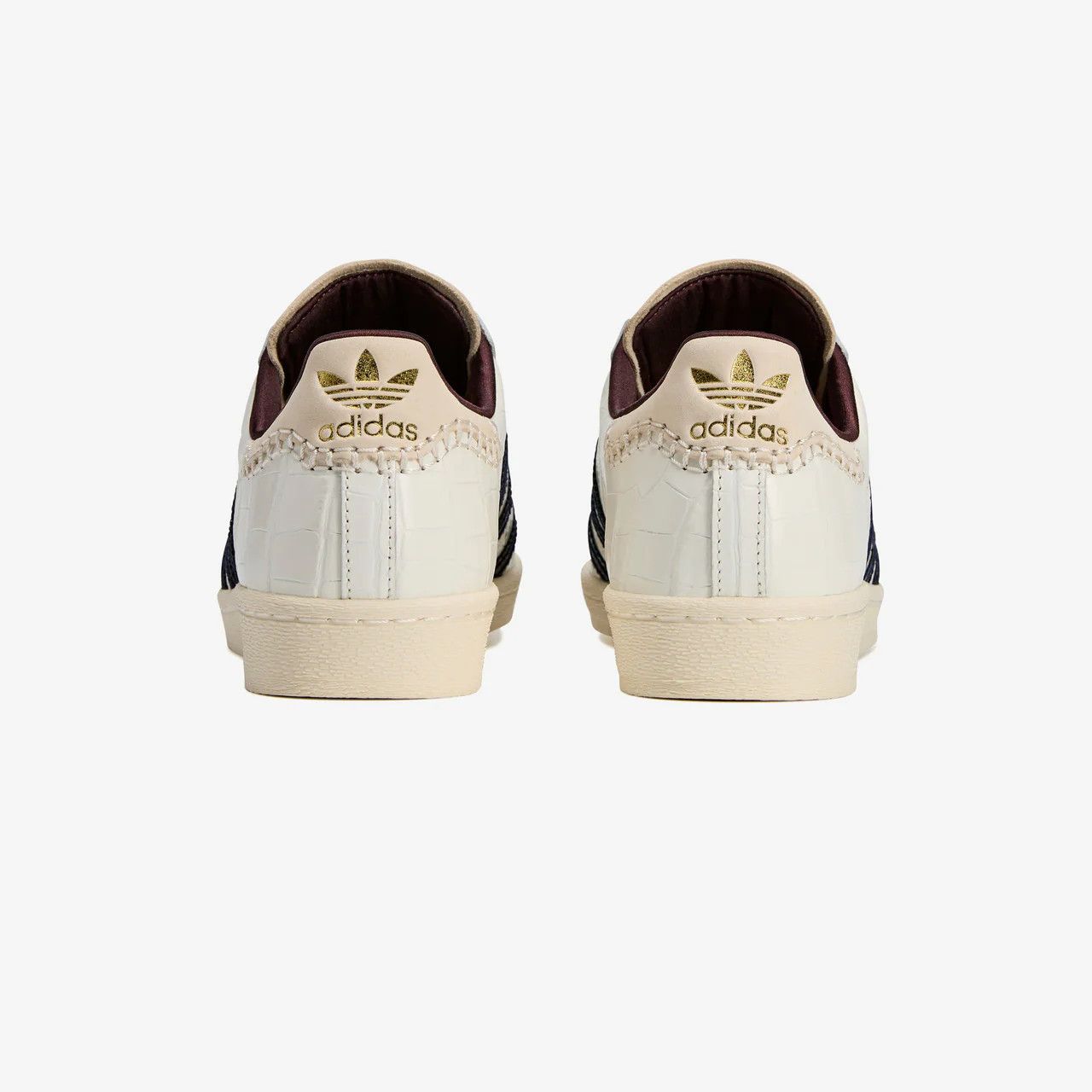 Adidas × Wales Bonner o1mle0725 Superstar Croc Low-Top Sneakers in White Size US 5 / EU 37 - 6 Thumbnail