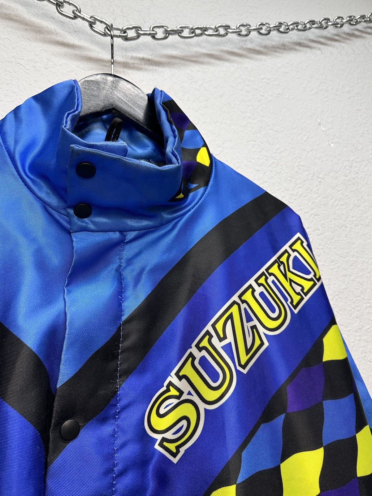 NASCAR Racing Jacket Moto Vodafone F1 Nascar Leather Red Bull Lucky Size US XL / EU 56 / 4 - 6 Thumbnail
