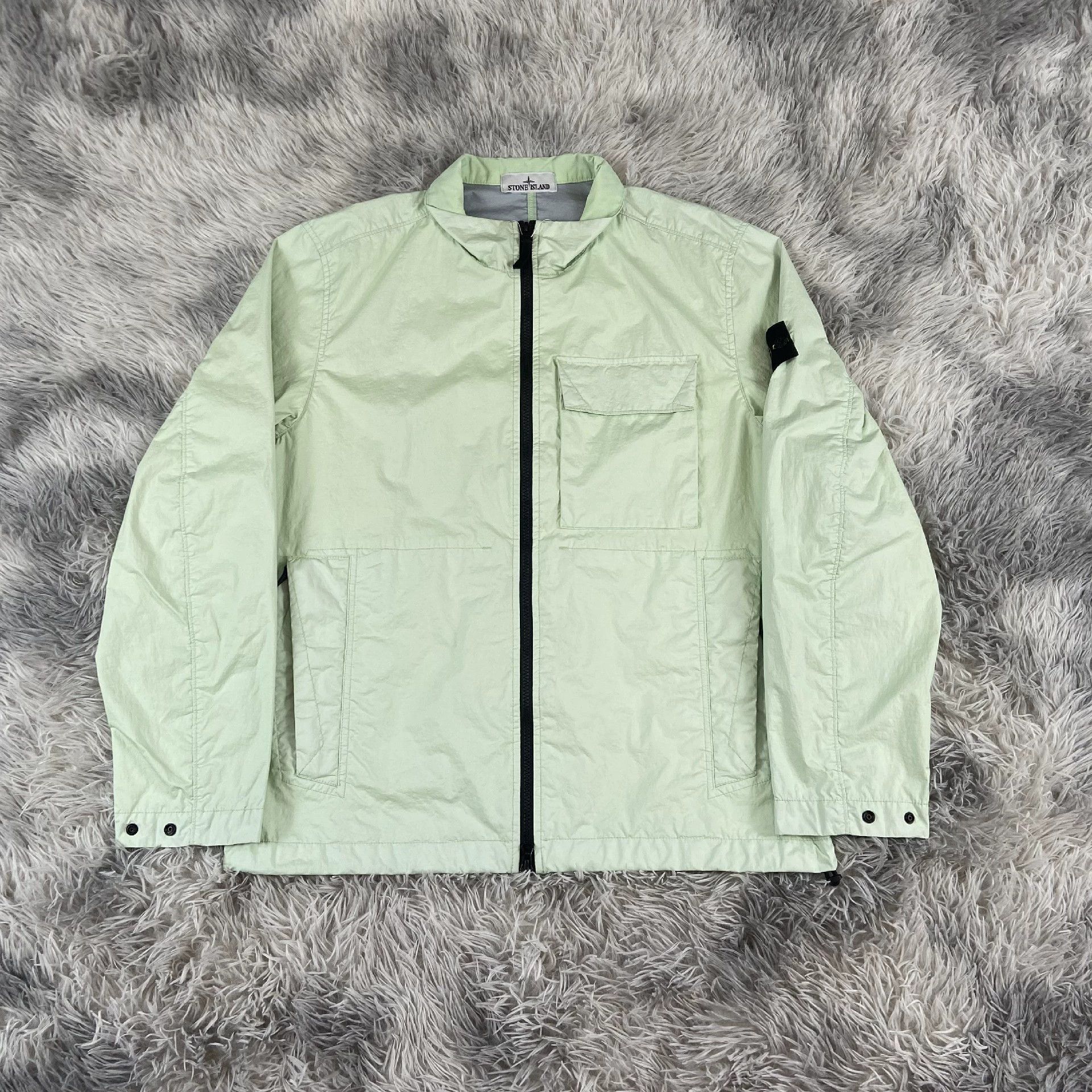 Stone Island stone island light green 3L TC zip jacket Size US XL / EU 56 / 4 - 1 Thumbnail