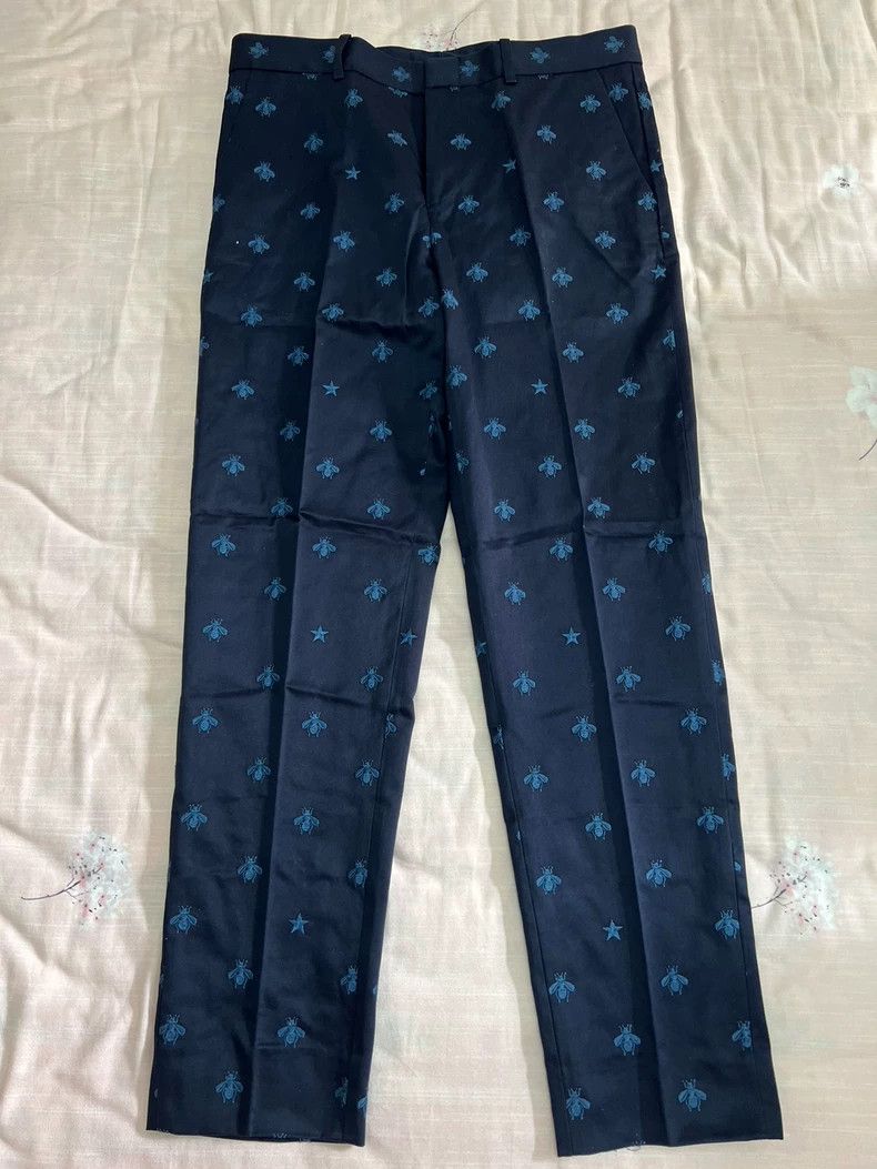 Gucci Gucci Little bee, trousers 2501-Nextarrow Size US 32 / EU 48 - 2 Thumbnail
