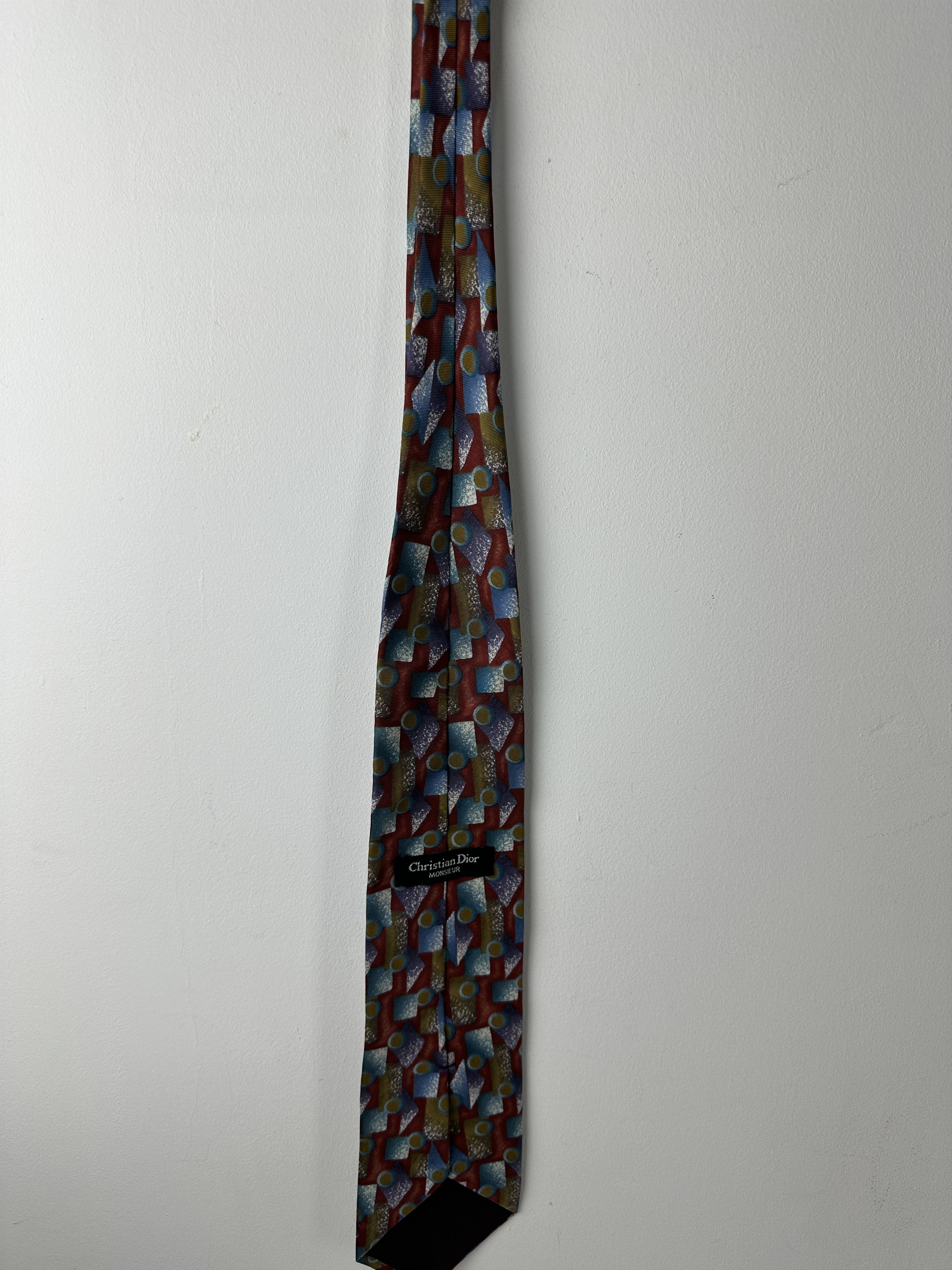 Dior Christian Dior Geometric Tie Size ONE SIZE - 6 Thumbnail