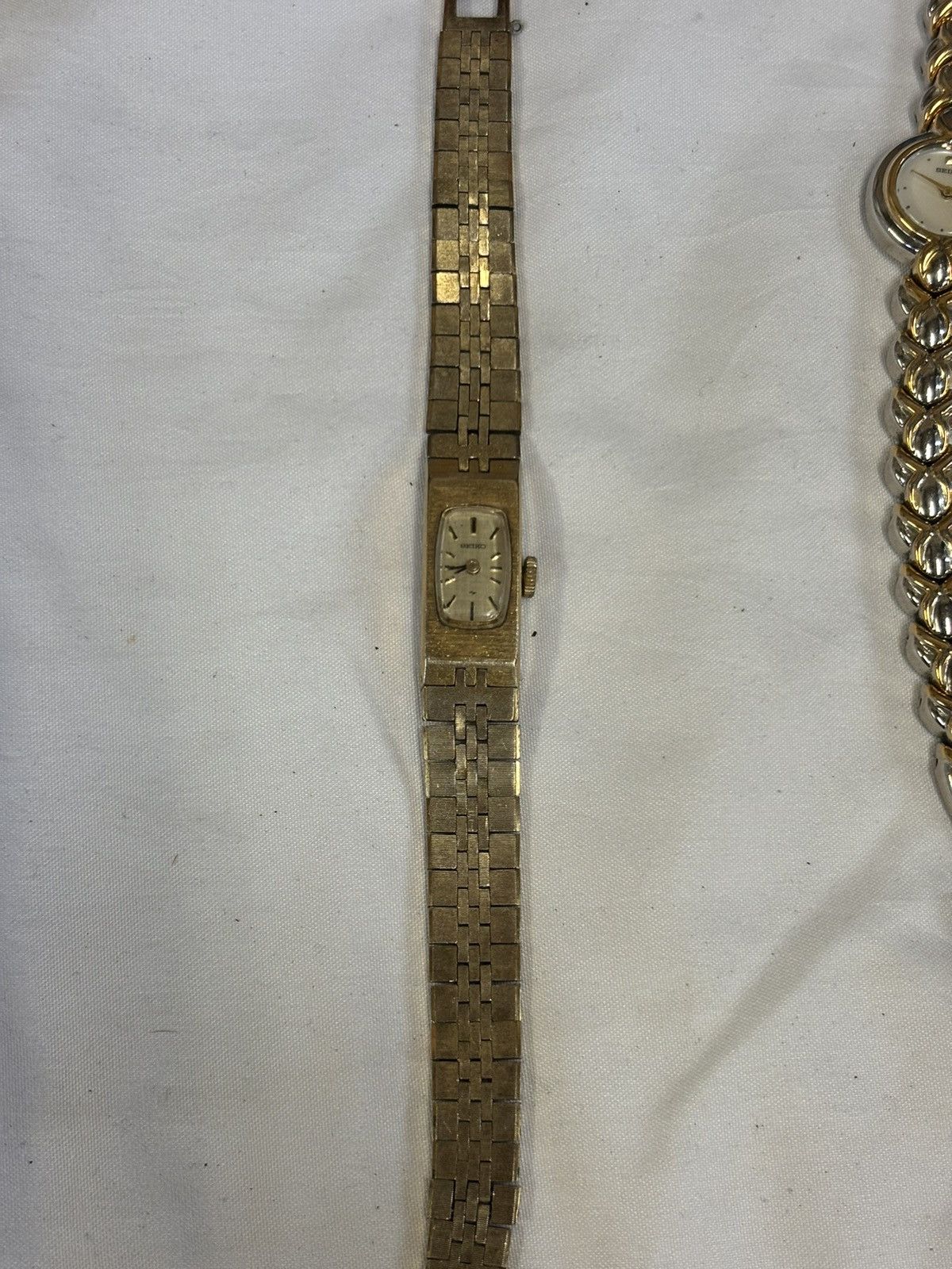 Seiko Vintage Seiko 1520-3339 Gold Tone Womens Mechanical Watch. Size ONE SIZE - 6 Thumbnail
