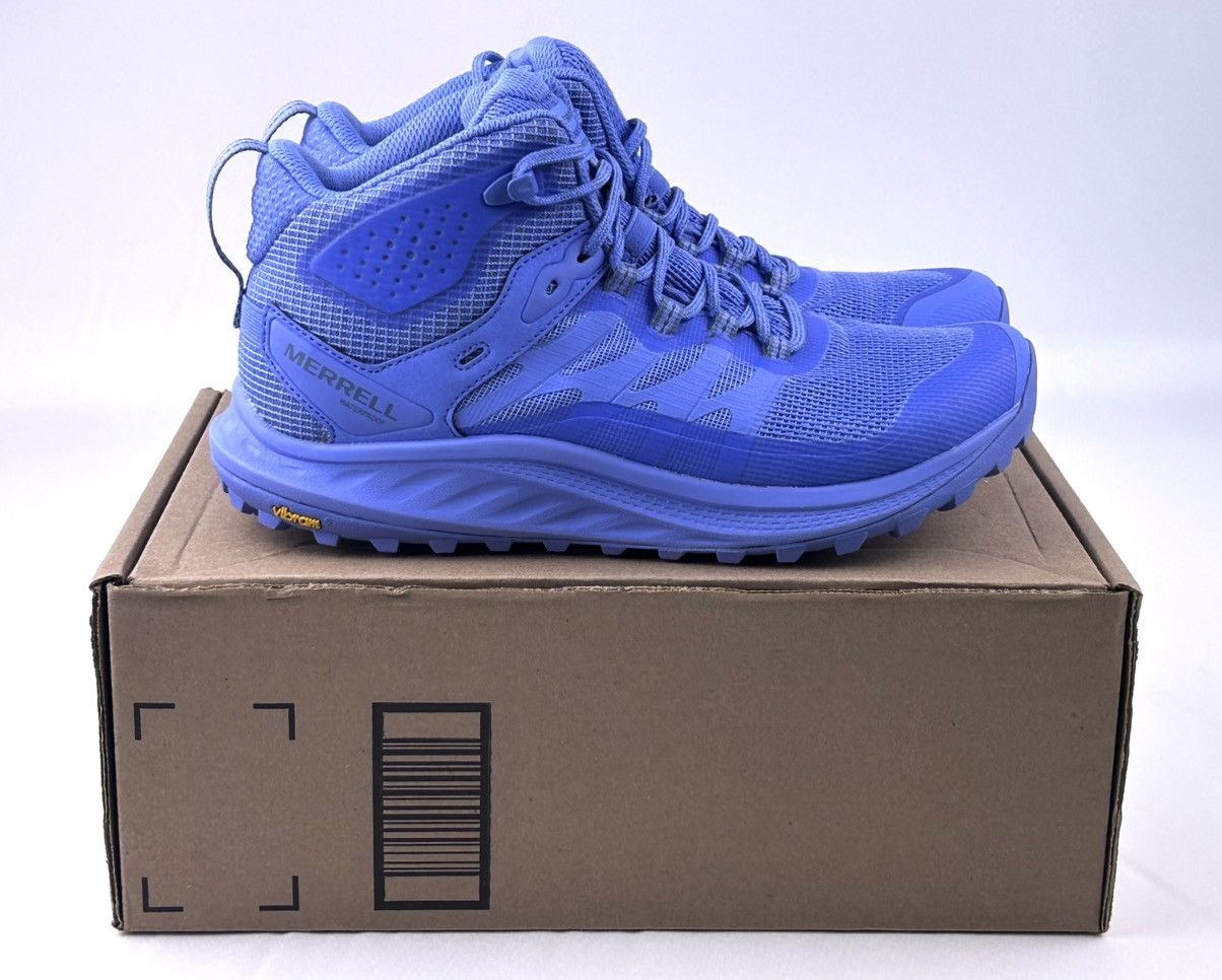 Merrell Merrell Antora 3 Mid Waterproof Blue Hiking Boots Women’s 10 Size US 10 / IT 40 - 13 Thumbnail