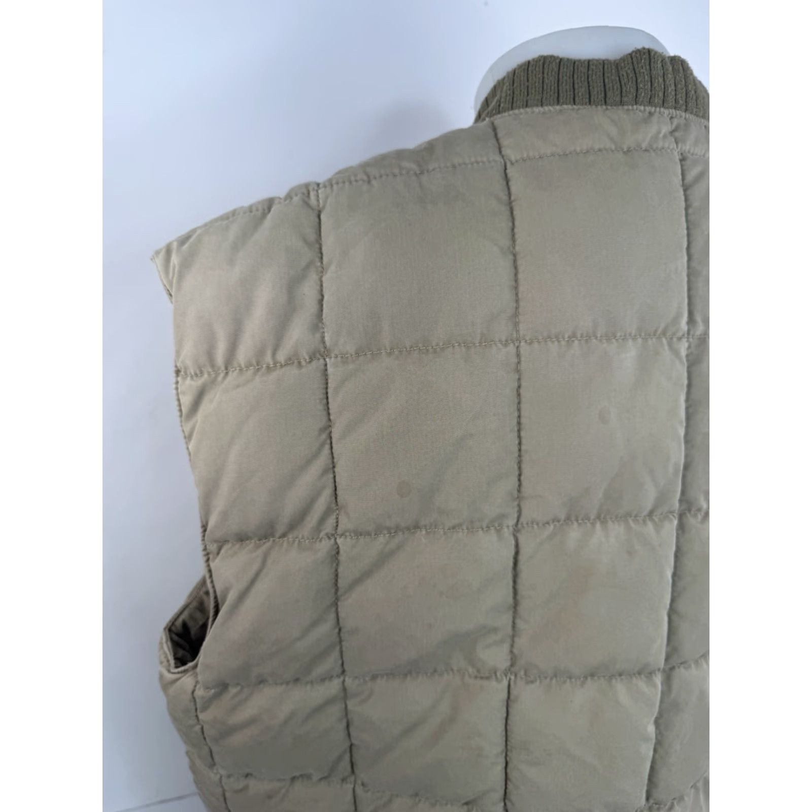 Polo Ralph Lauren VINTAGE Polo Ralph Lauren Vest Quilted Angling Fishing Ranch Hunting XL / XXL Khaki Greenish Beige 2XL Mens Quilted 90s Style Size US XXL / EU 58 / 5 - 7 Thumbnail