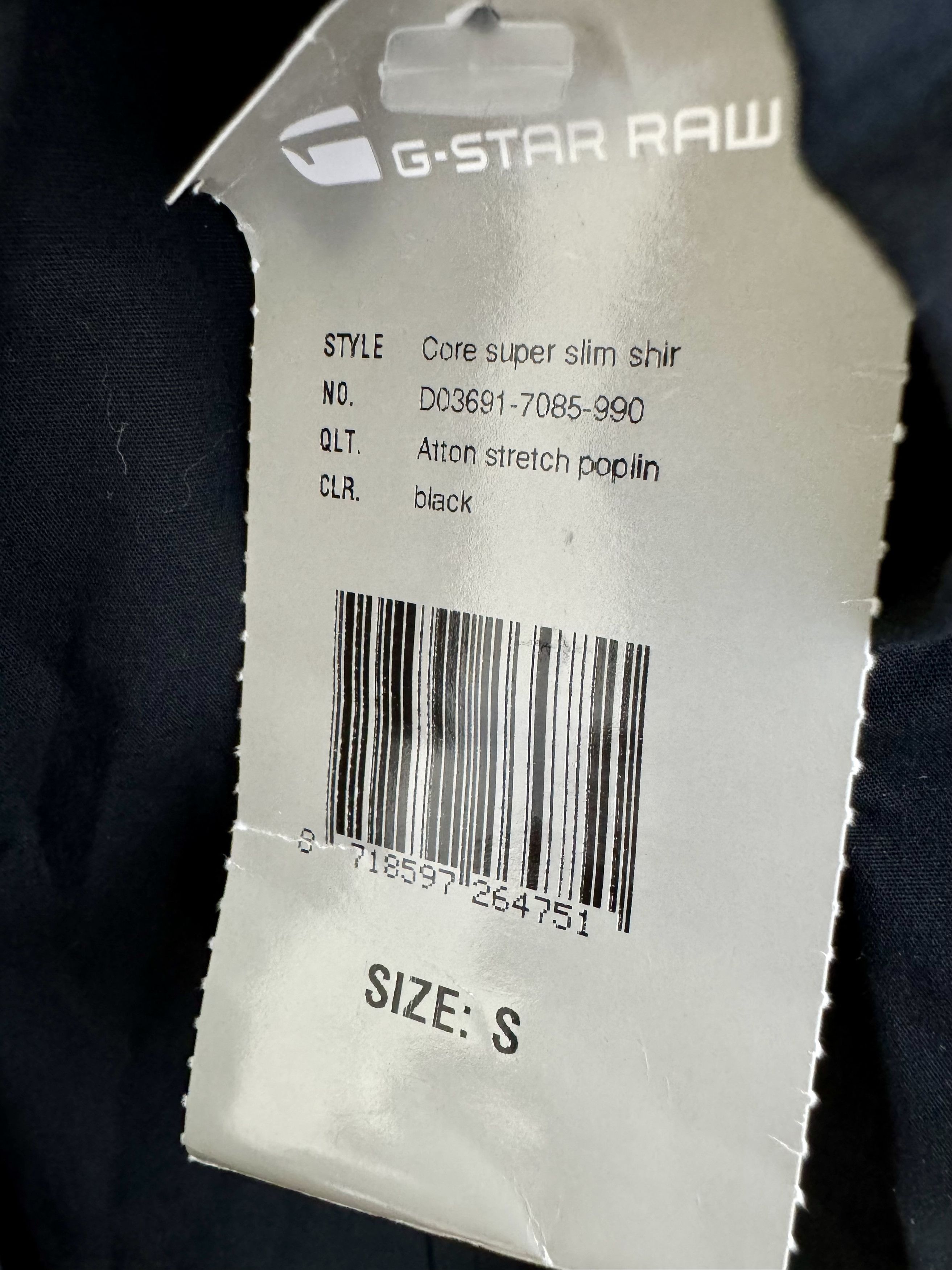 G-Star Super Slim Fit Button Down Dress Shirt Size US S / EU 44-46 / 1 - 4 Thumbnail