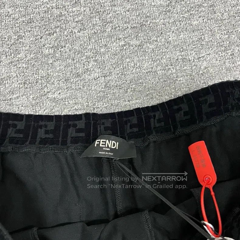 Fendi Fendi Letter Logo Full Monogram Fleece Shorts Size US 38 / EU 54 - 5 Thumbnail