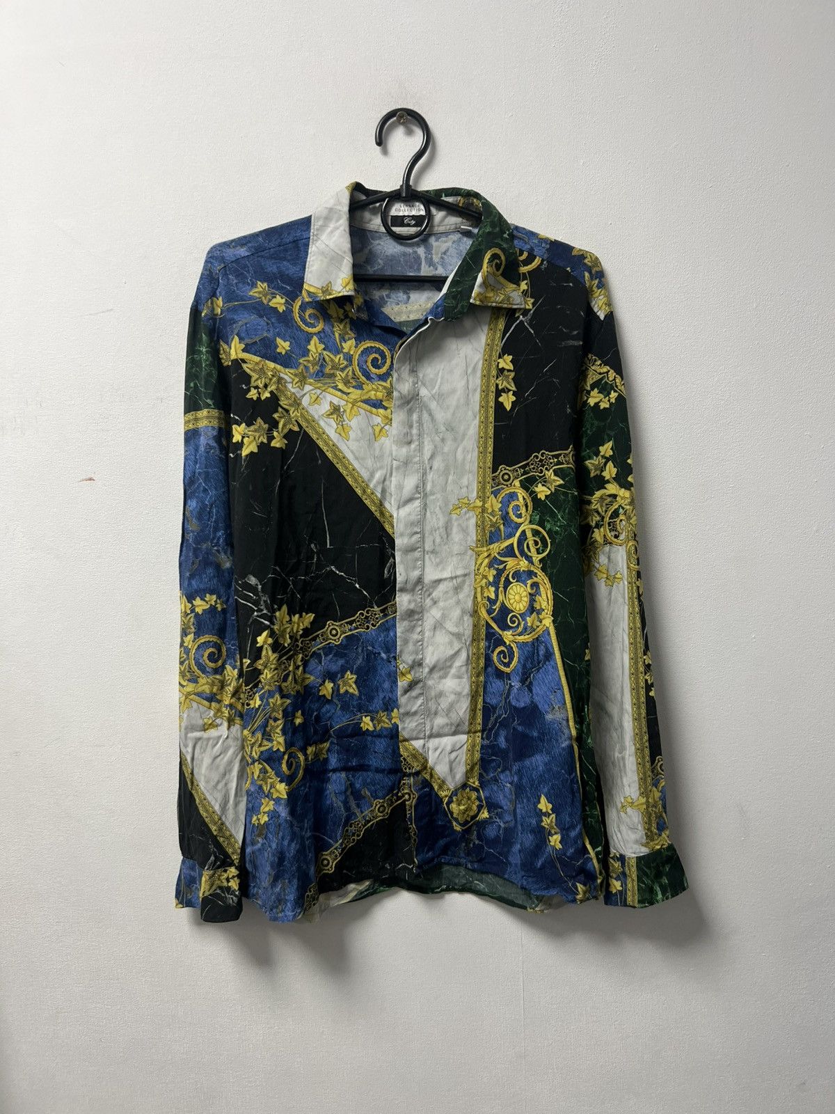 Versace Versace Silk Shirt Size US M / EU 48-50 / 2 - 1 Thumbnail