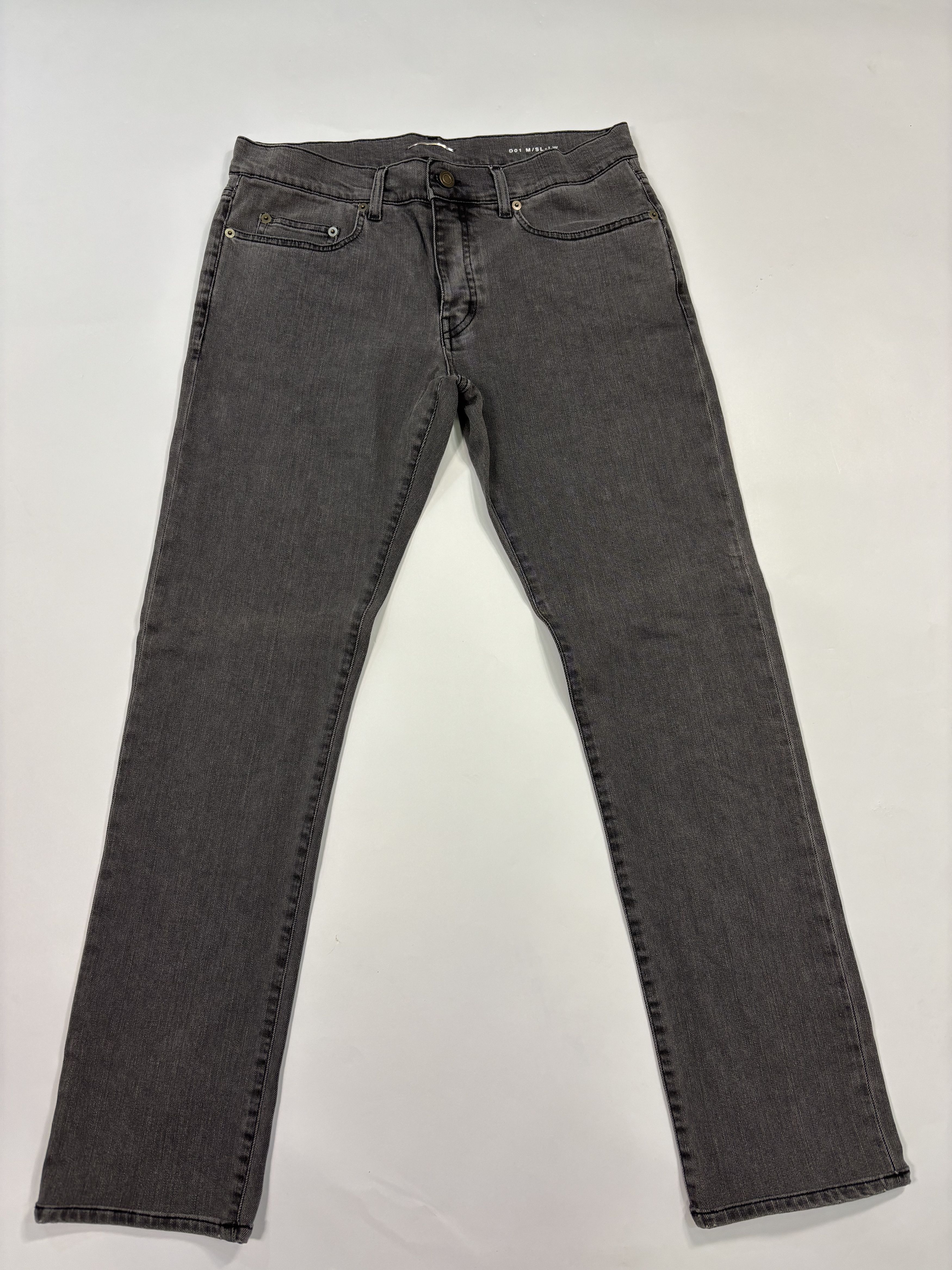 Saint Laurent Paris Saint Laurent Grey Jeans Size US 32 / EU 48 - 1 Thumbnail