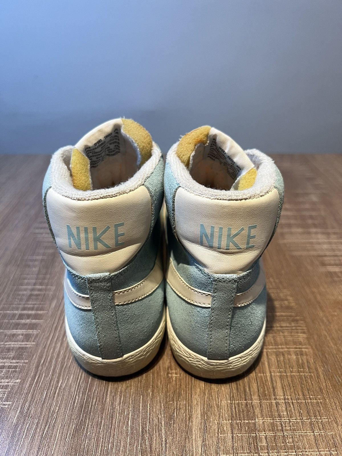 Nike Nike Sample Blazer Womens 7.5 High Top Blue Shoes Vintage Size US 7 / IT 37 - 4 Thumbnail