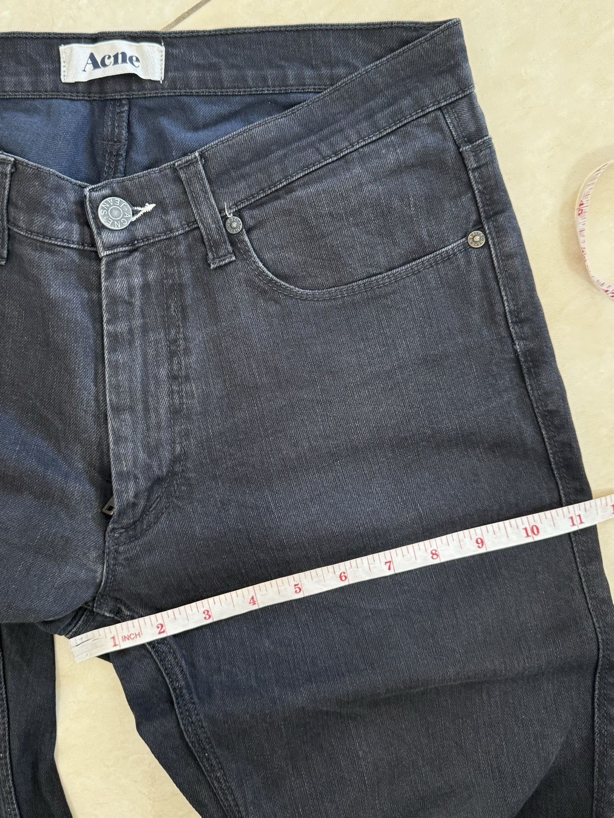 Acne Studios Acne Studios Black Denim Pants Size US 32 / EU 48 - 10 Thumbnail