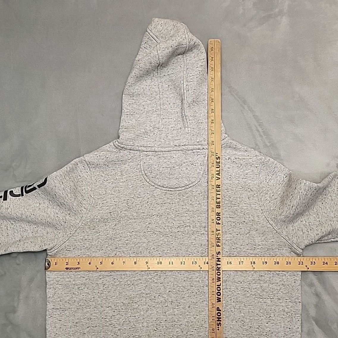 Carhartt Carhartt Hoodie Womens L Gray Relaxed Fit Hooded Logo Sweatshirt Workwear Size L / US 10 / IT 46 - 8 Thumbnail