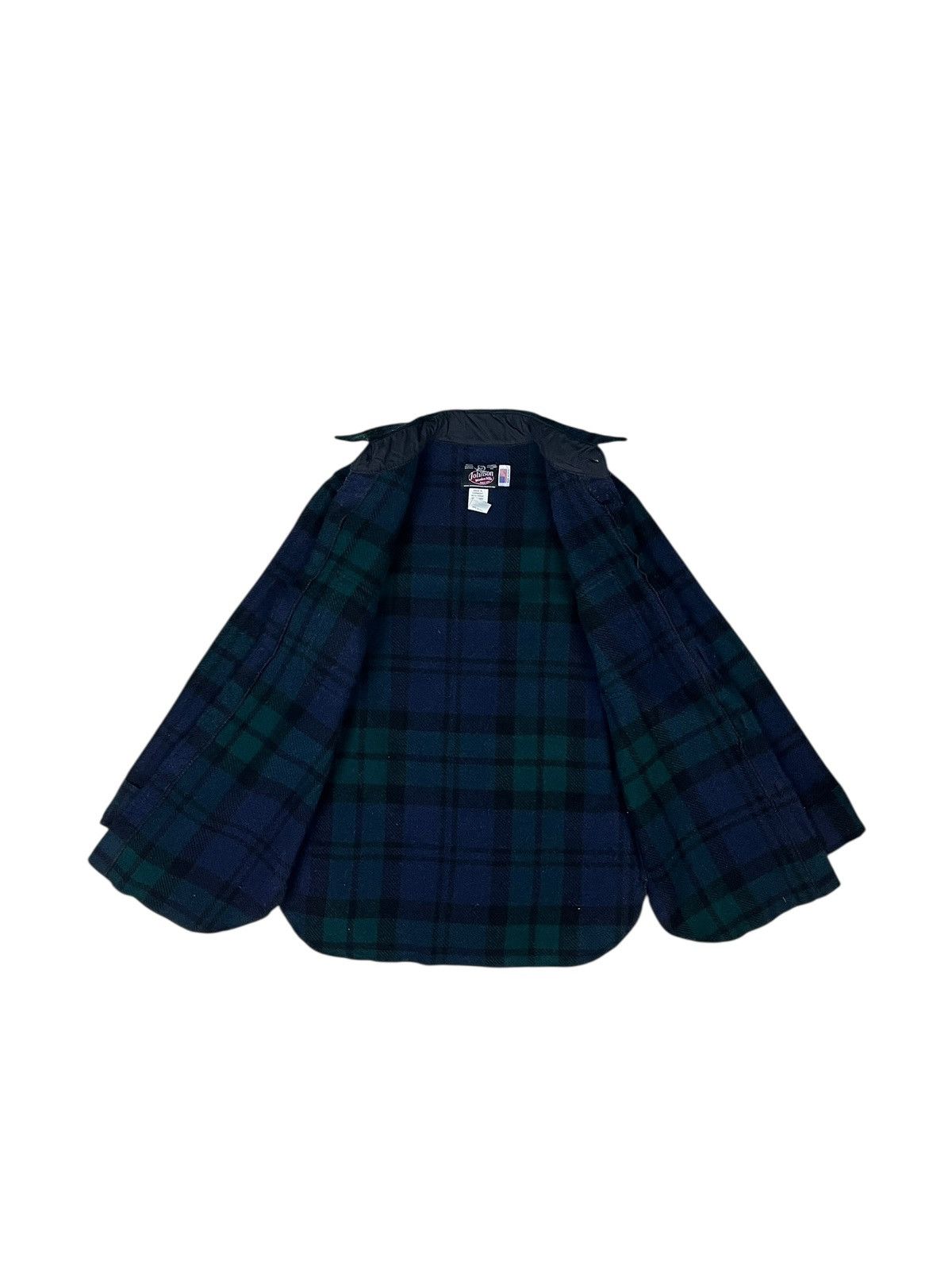 Flannel × Johnson Woolen Mills Plaid Flannel Wool Rugged Outdoor Handmade in Vermont USA Size US XS / EU 42 / 0 - 9 Thumbnail