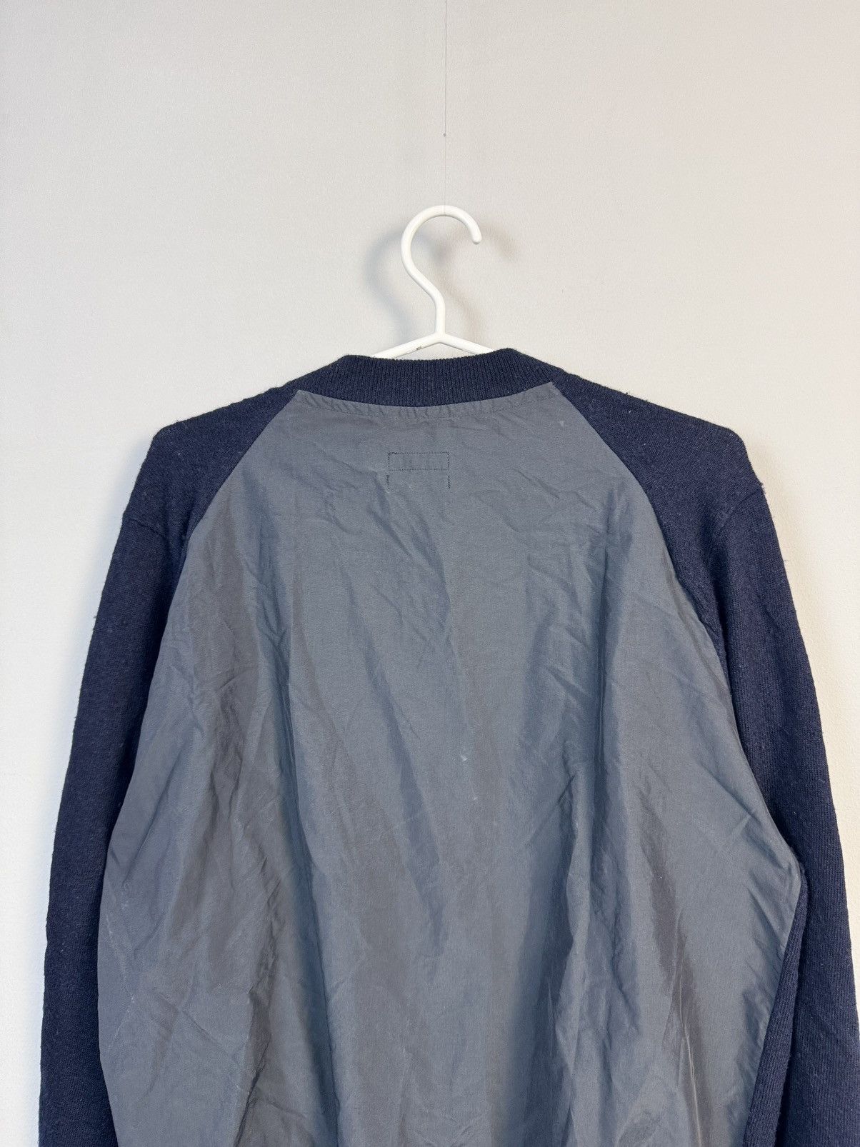 Allsaints × Vintage Rare Allsaints ripped design wool/nylon/cashmere sweater Size US L / EU 52-54 / 3 - 10 Thumbnail