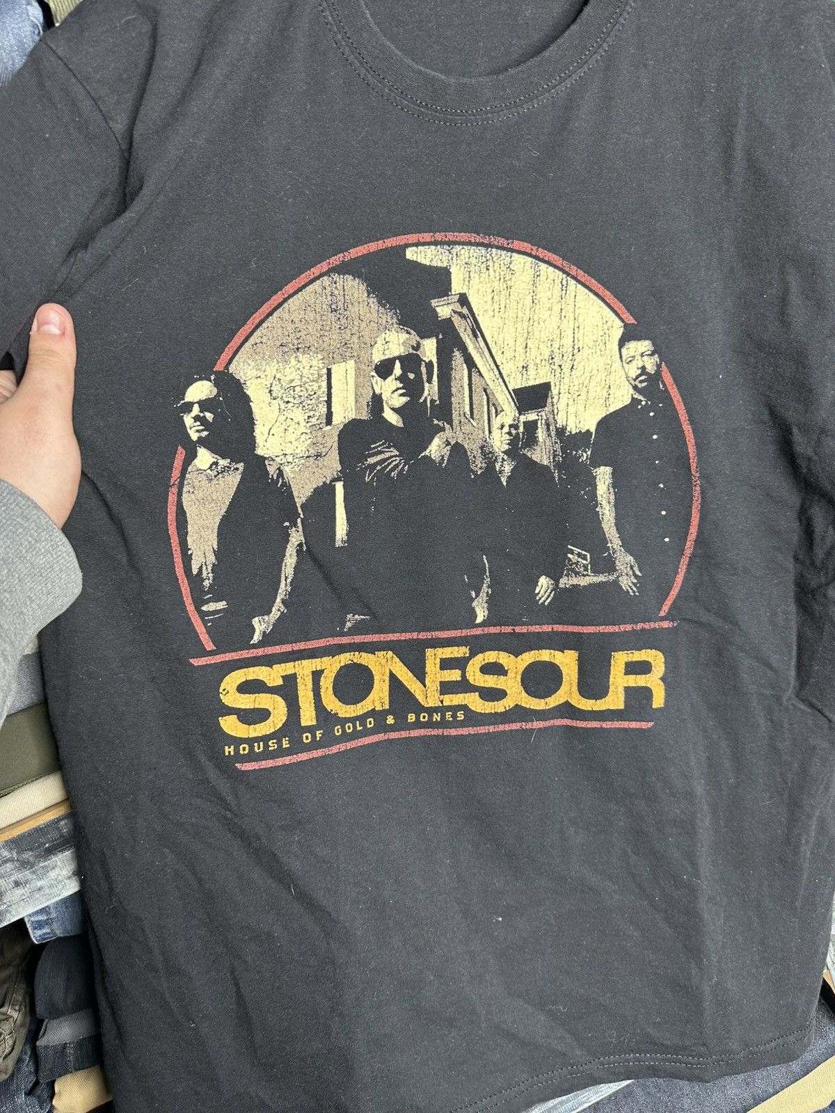 Other Stone Sour House of Gold & Bones 2013 European Tour T-Shirt Size US M / EU 48-50 / 2 - 3 Thumbnail