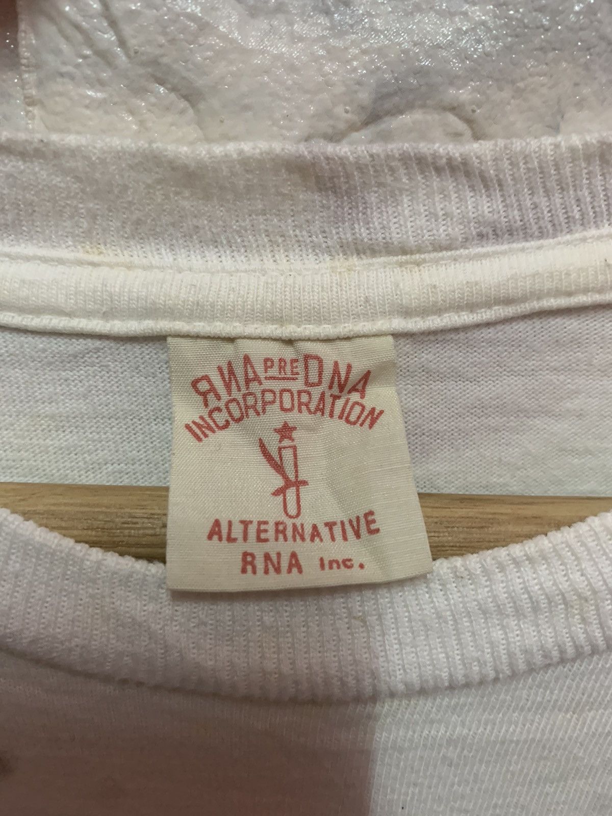 Vintage RARE!! Shirt Skull RNA Size US S / EU 44-46 / 1 - 3 Thumbnail