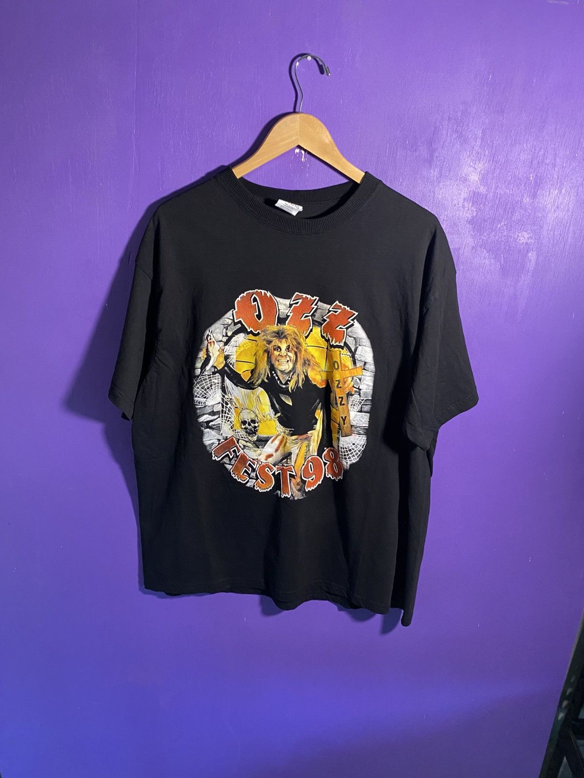Band Tees Vintage 1998 Ozzy Osbourne Ozzfest tour tee Size US XL / EU 56 / 4 - 1 Thumbnail